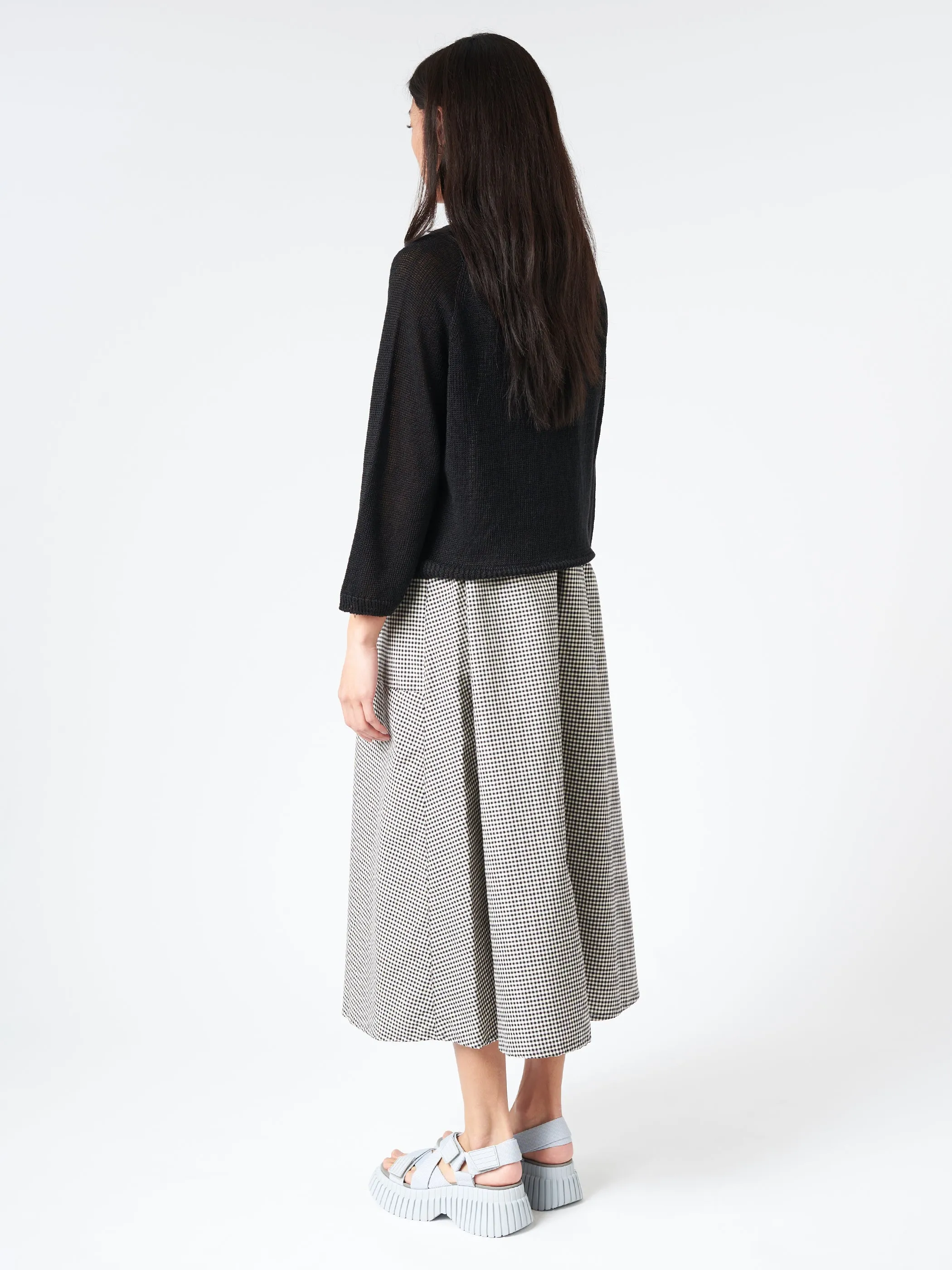 Linen Knit Cardigan sold by gravitypope product image thumbnail 3