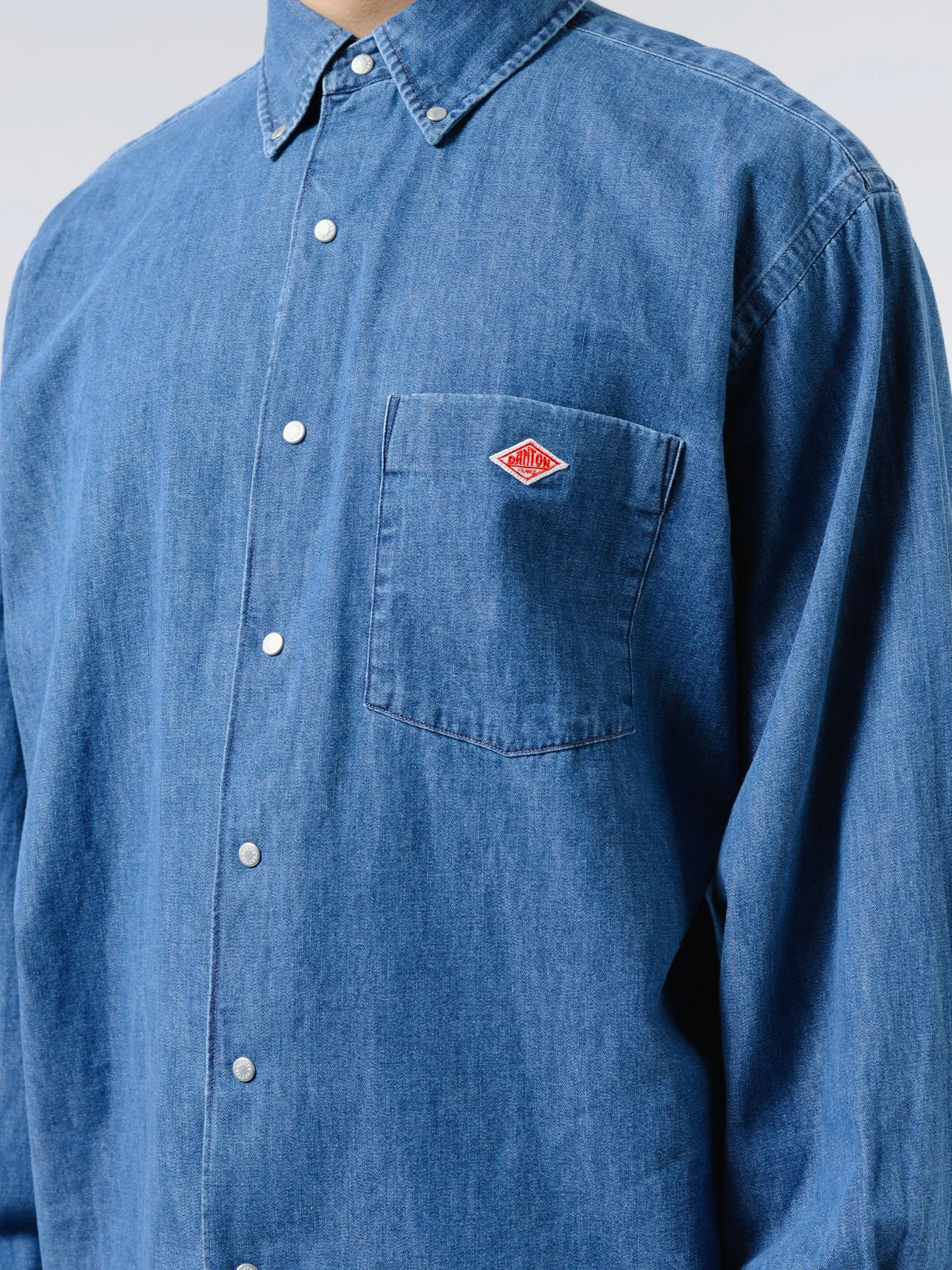Men's Denim Dungaree B.D. Shirt sold by gravitypope product image thumbnail 4