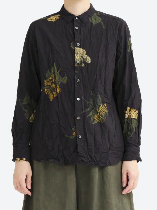 Summer Botanical Print Blouse made by Pas de Calais