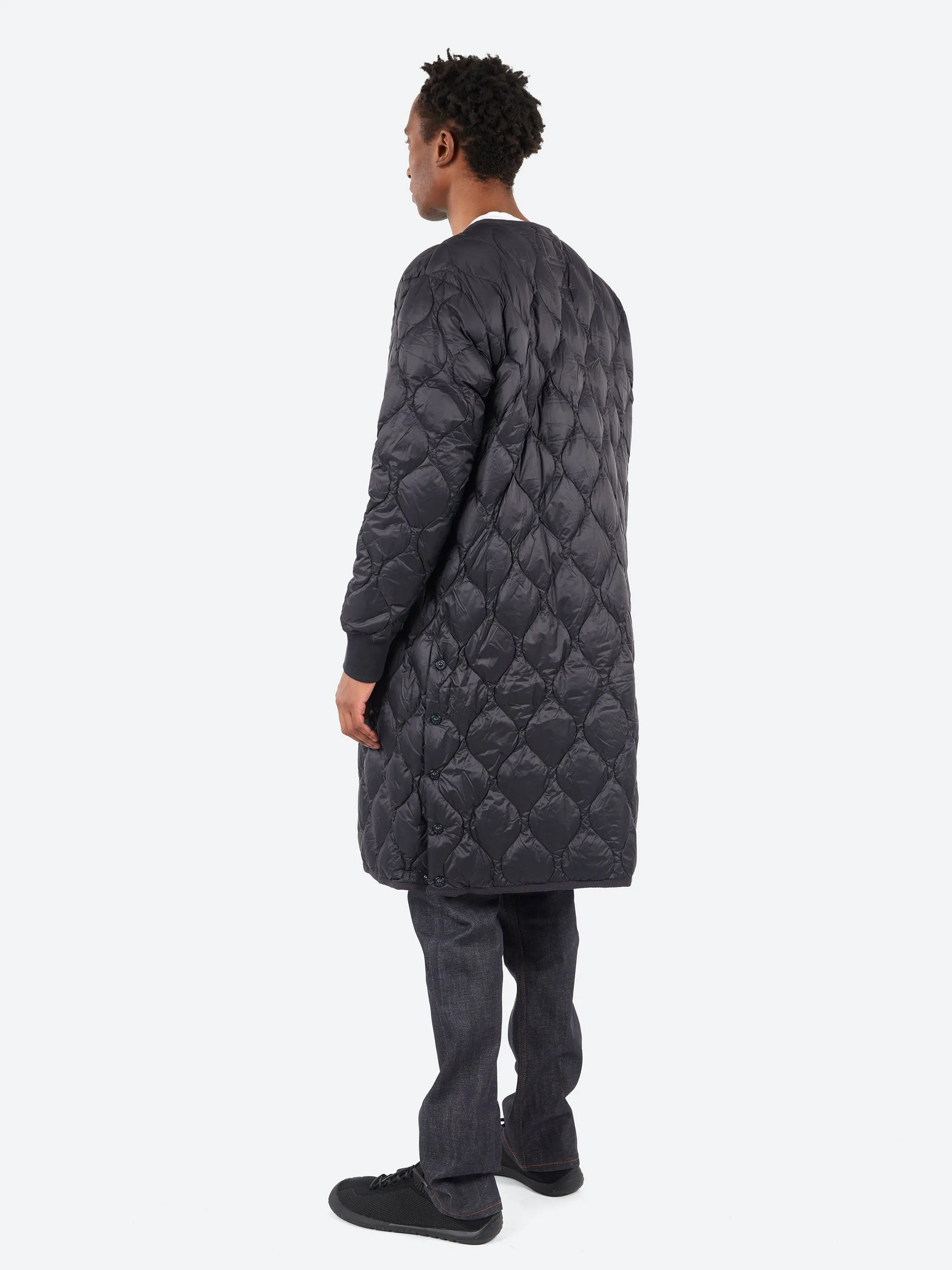 Military Crew Neck Long Down Jacket sold by gravitypope product image thumbnail 3