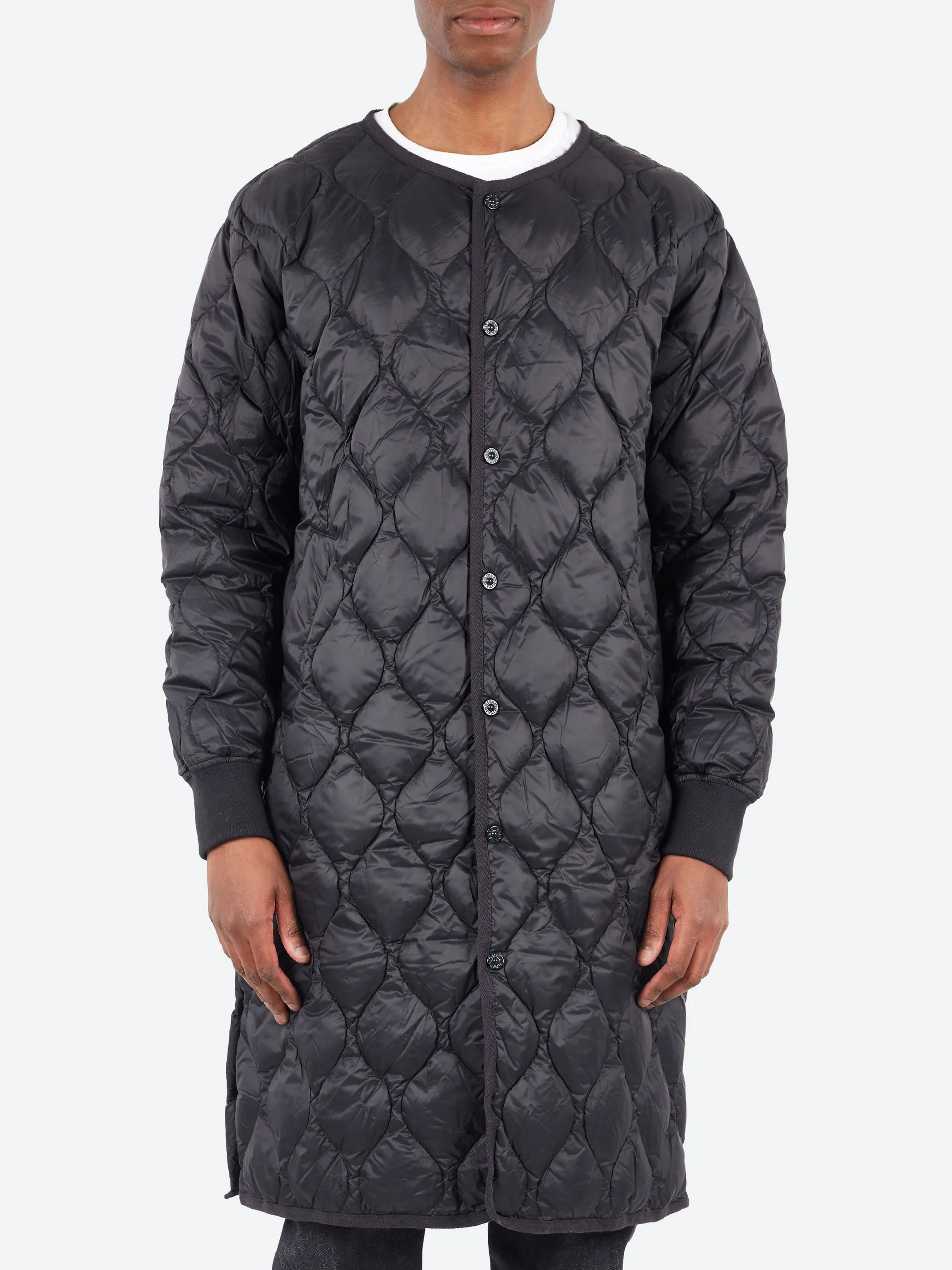 Military Crew Neck Long Down Jacket sold by gravitypope