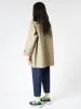 Women's 3-Layer Cloth Hooded Balmacaan Coat sold by gravitypope