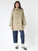 Women's 3-Layer Cloth Hooded Balmacaan Coat sold by gravitypope