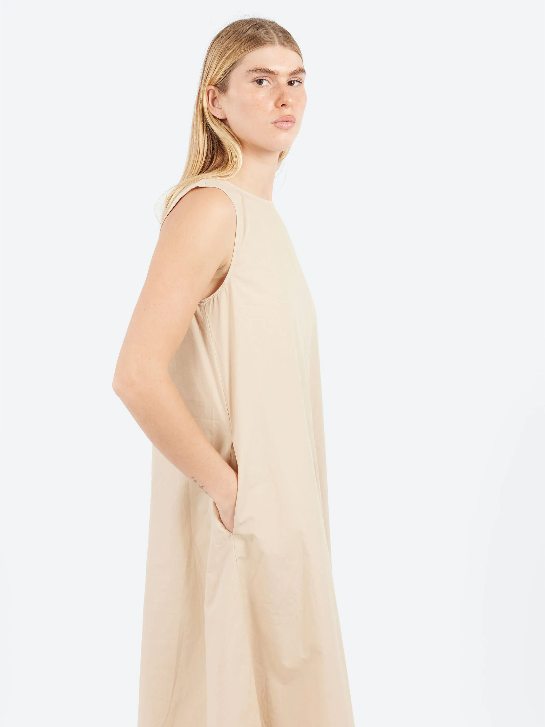 Sleeveless Poplin Dress sold by gravitypope product image thumbnail 4