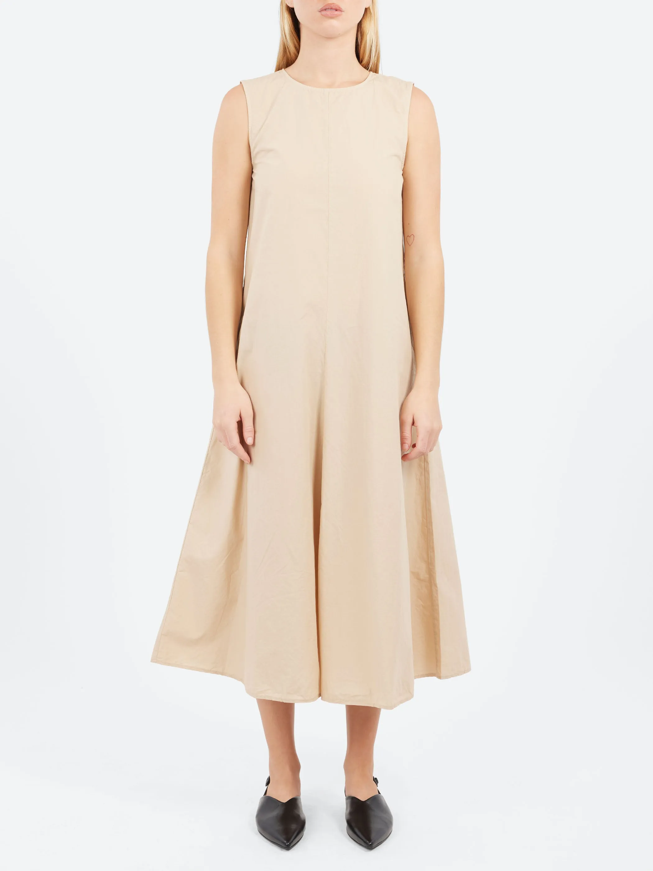 Sleeveless Poplin Dress sold by gravitypope