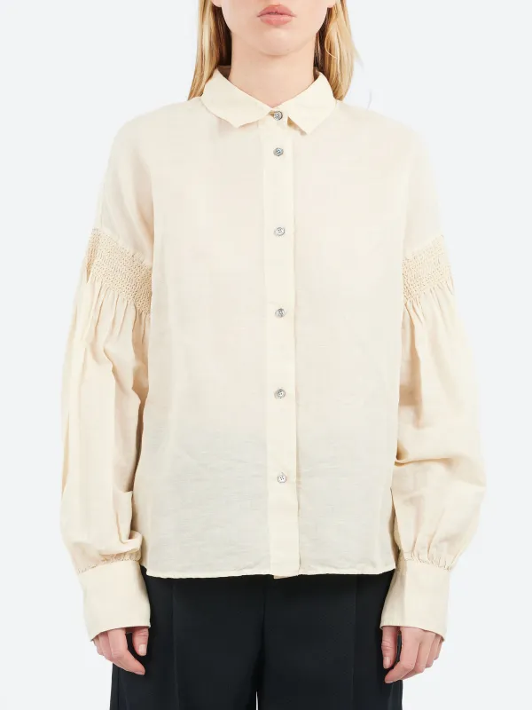 Embroidered Poplin Shirt sold by gravitypope