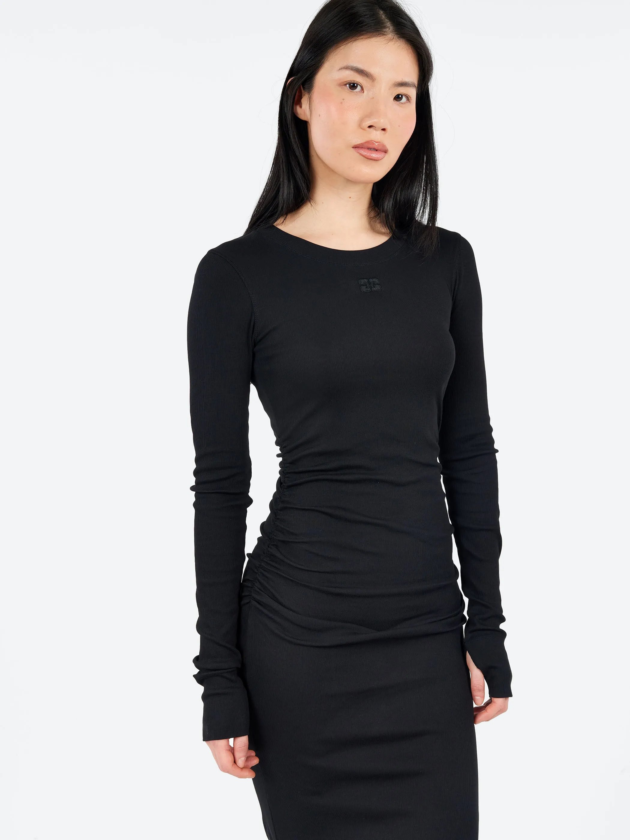 Rib Long Dress sold by gravitypope product image thumbnail 4