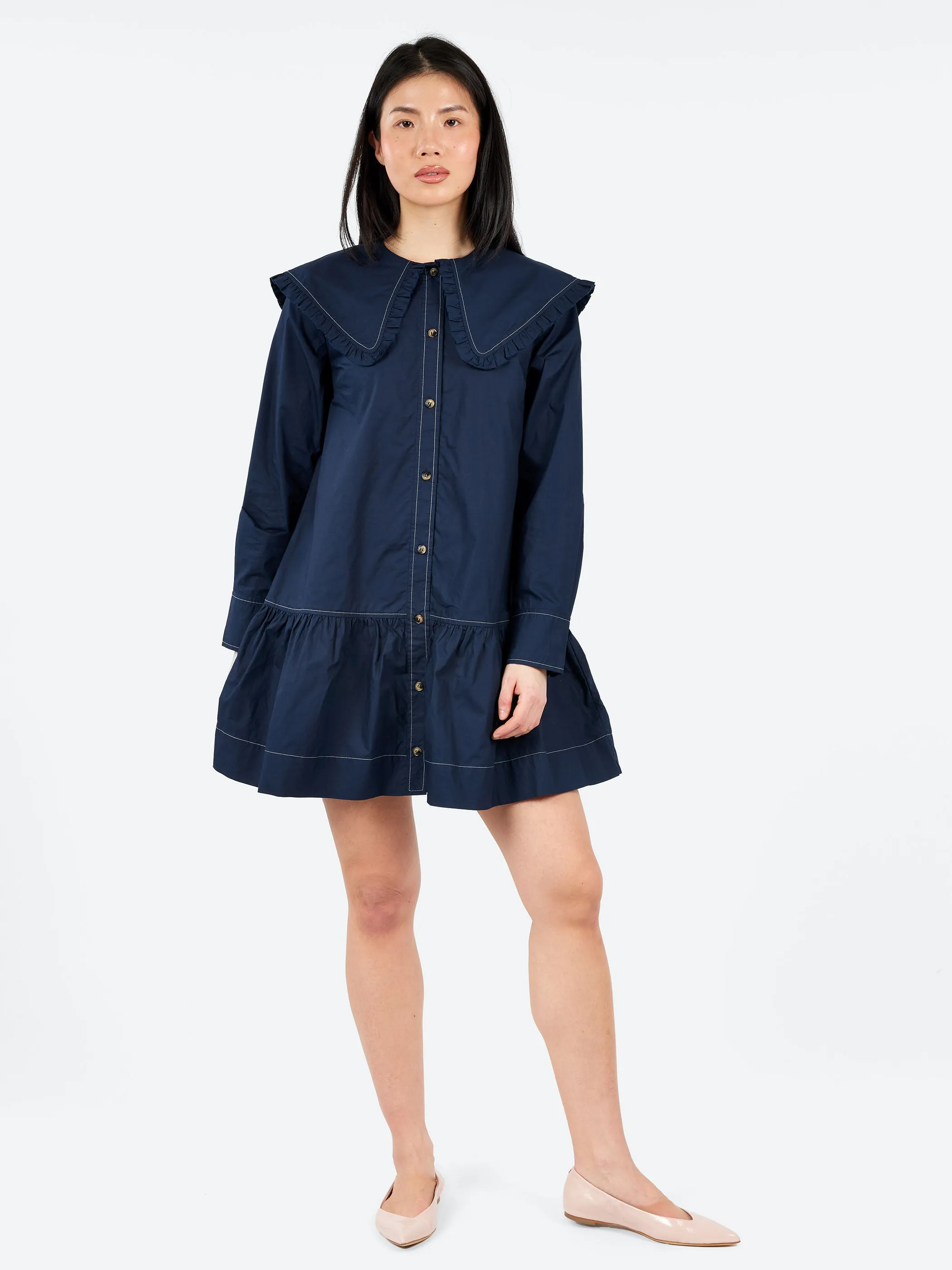 Big Collar Dress sold by gravitypope product image thumbnail 2