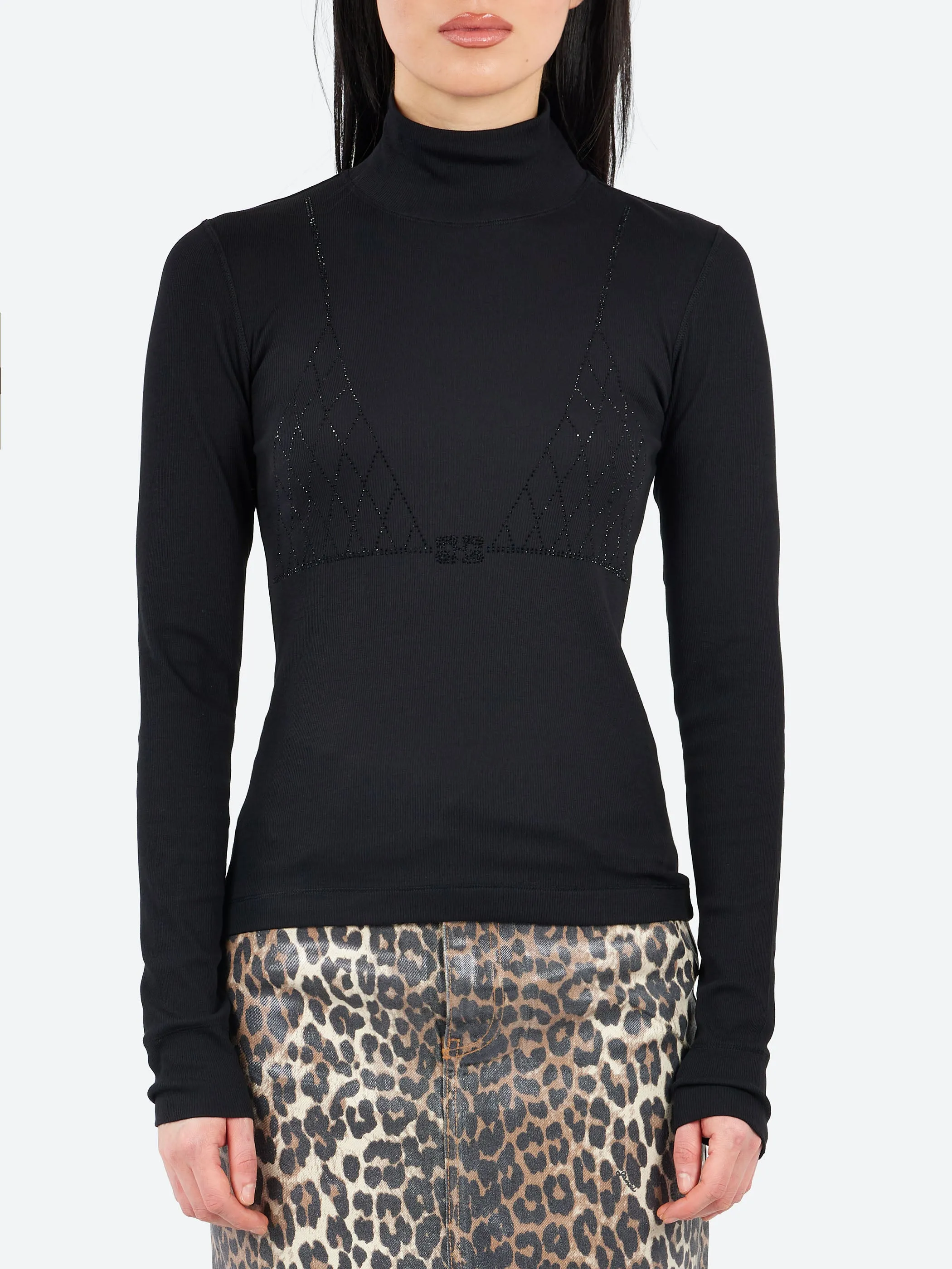 Rhinestone Top sold by gravitypope