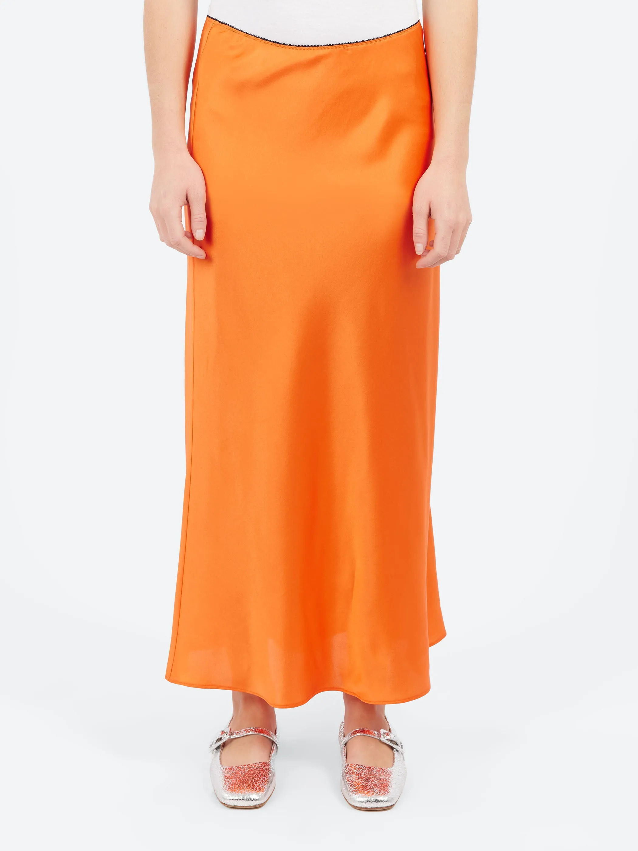 Silk Slip Skirt sold by gravitypope