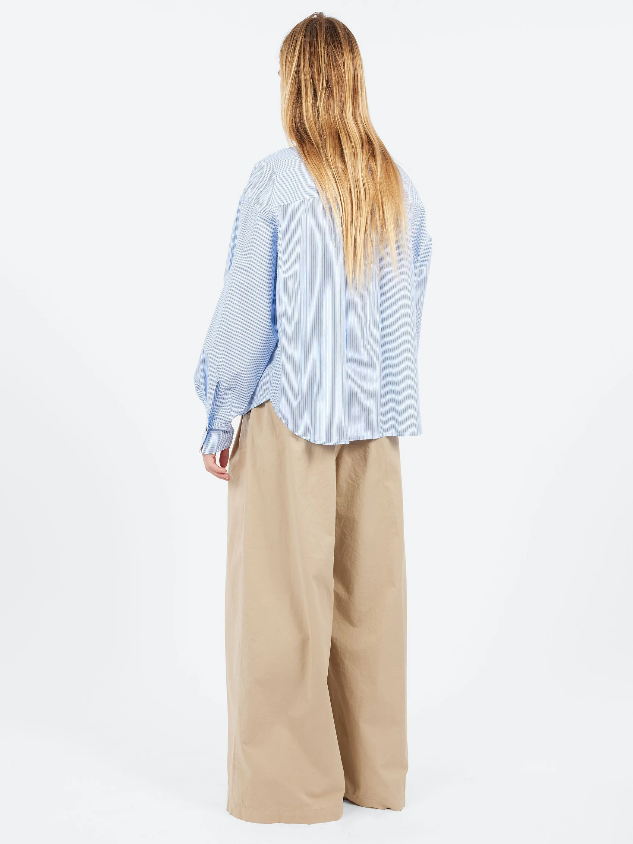 Striped Poplin Shirt sold by gravitypope product image thumbnail 3