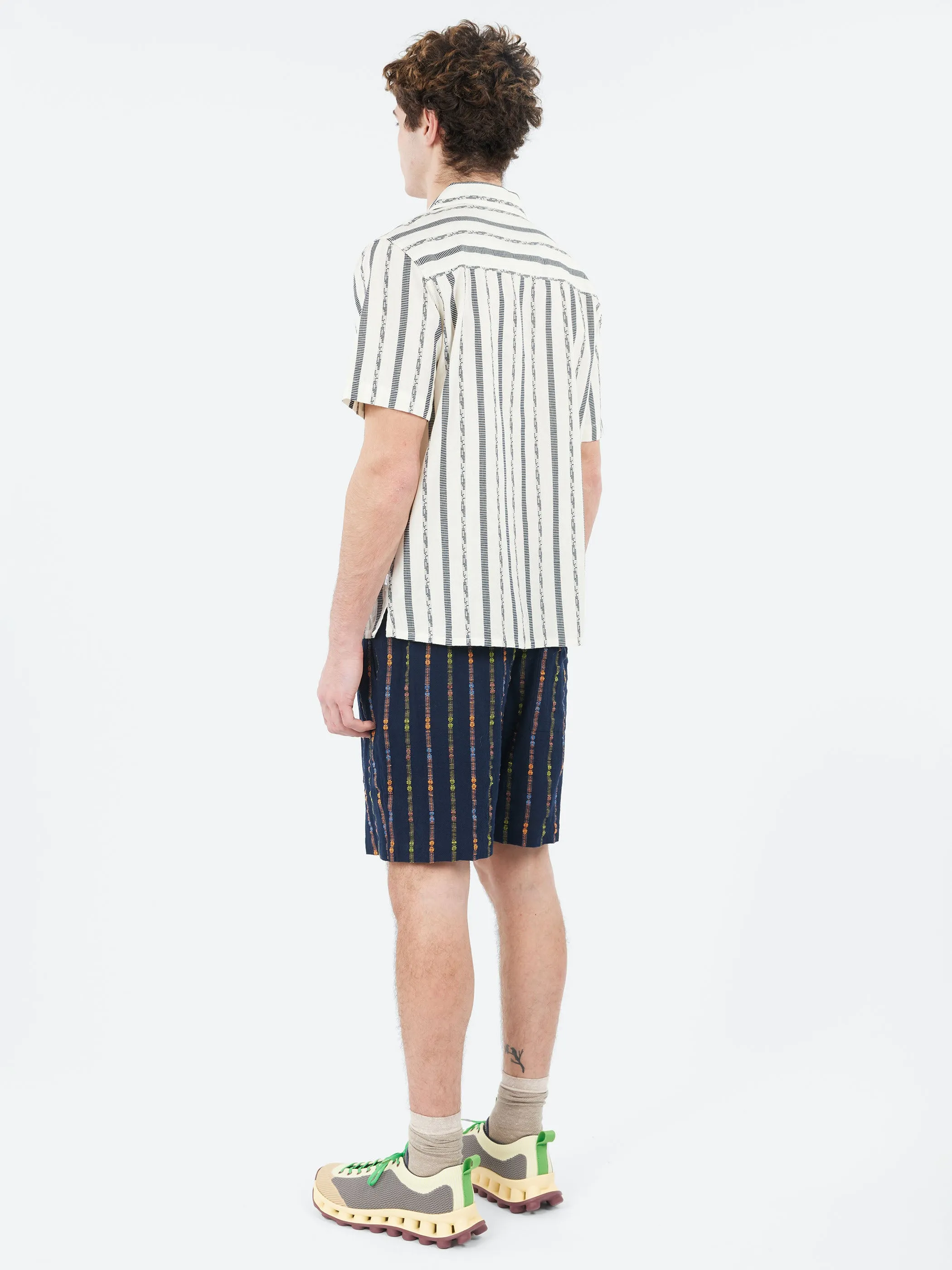 Didcot Fleck Stripe Short Sleeve Shirt sold by gravitypope product image thumbnail 3