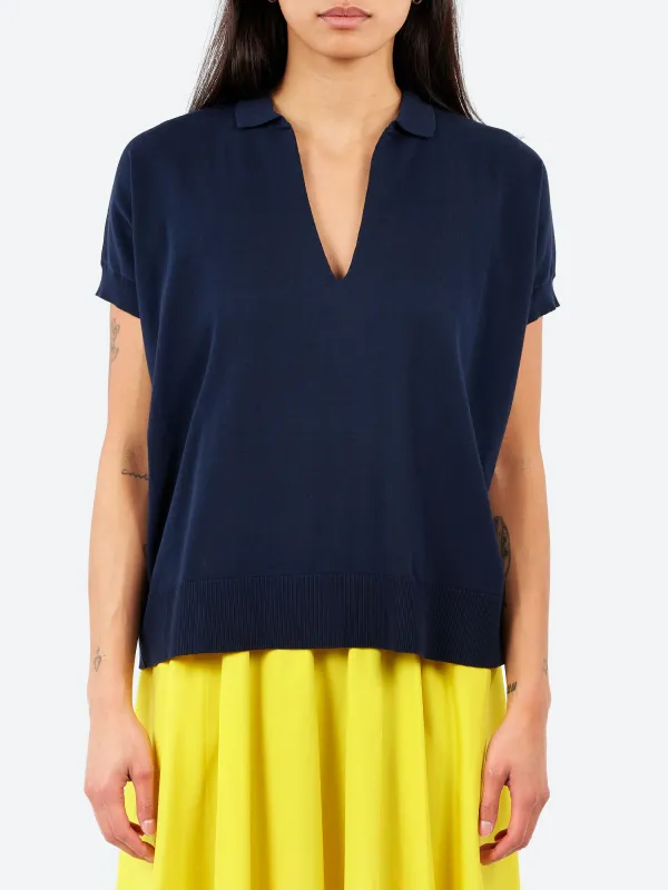 Cotton V-Neck Jumper sold by gravitypope