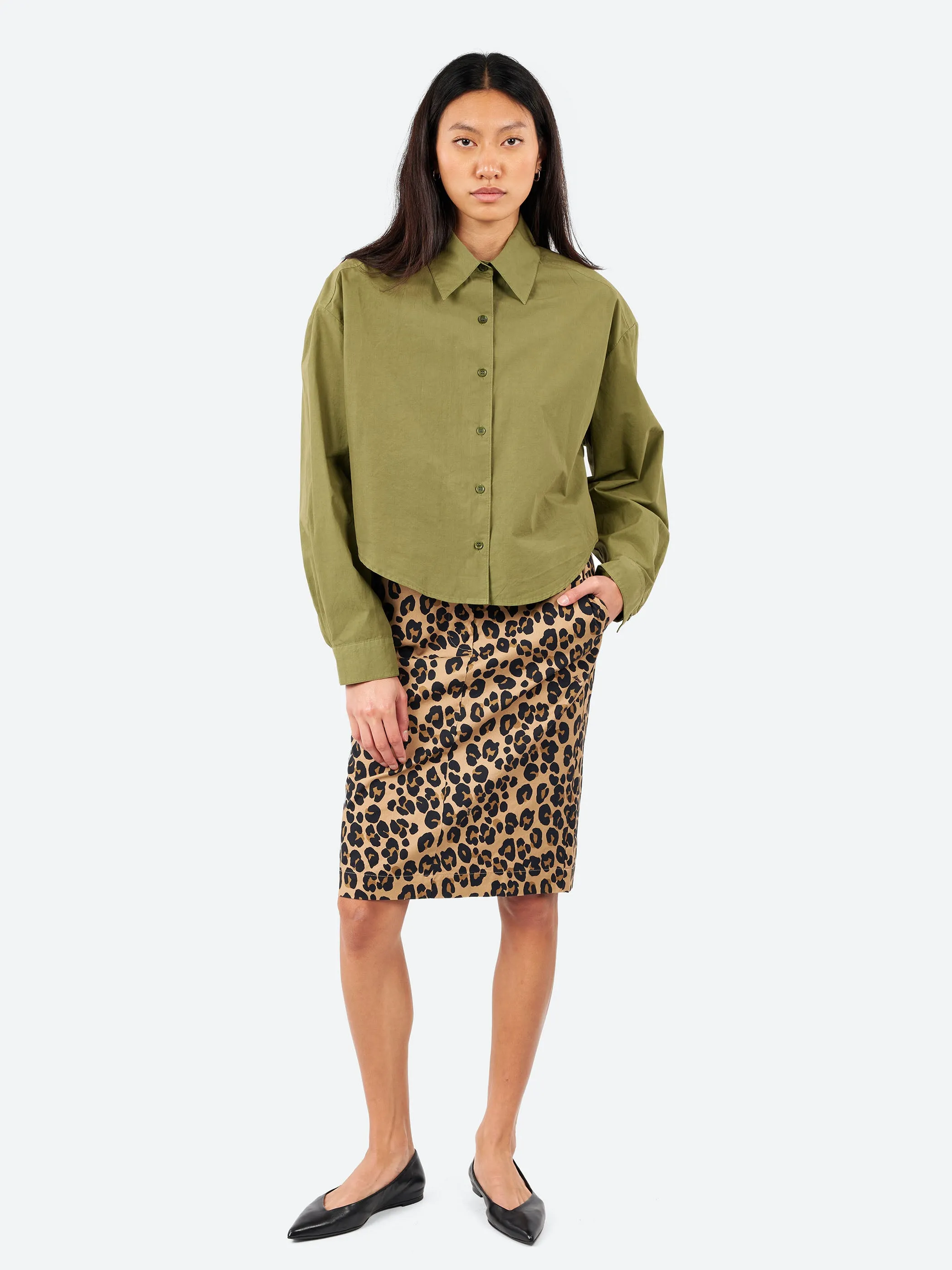 Cotton Poplin Shirt sold by gravitypope product image thumbnail 2