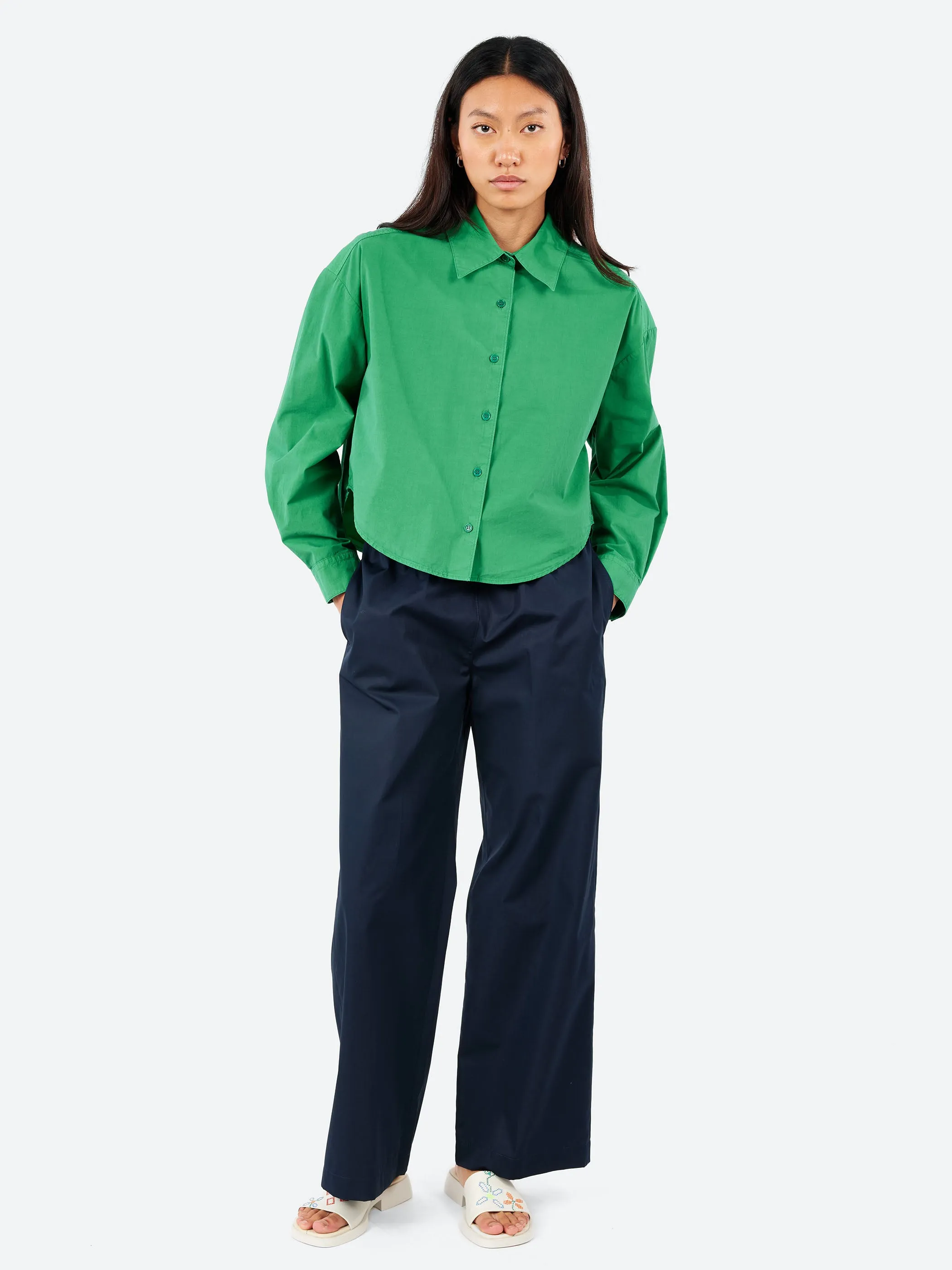 Cotton Poplin Shirt sold by gravitypope product image thumbnail 2