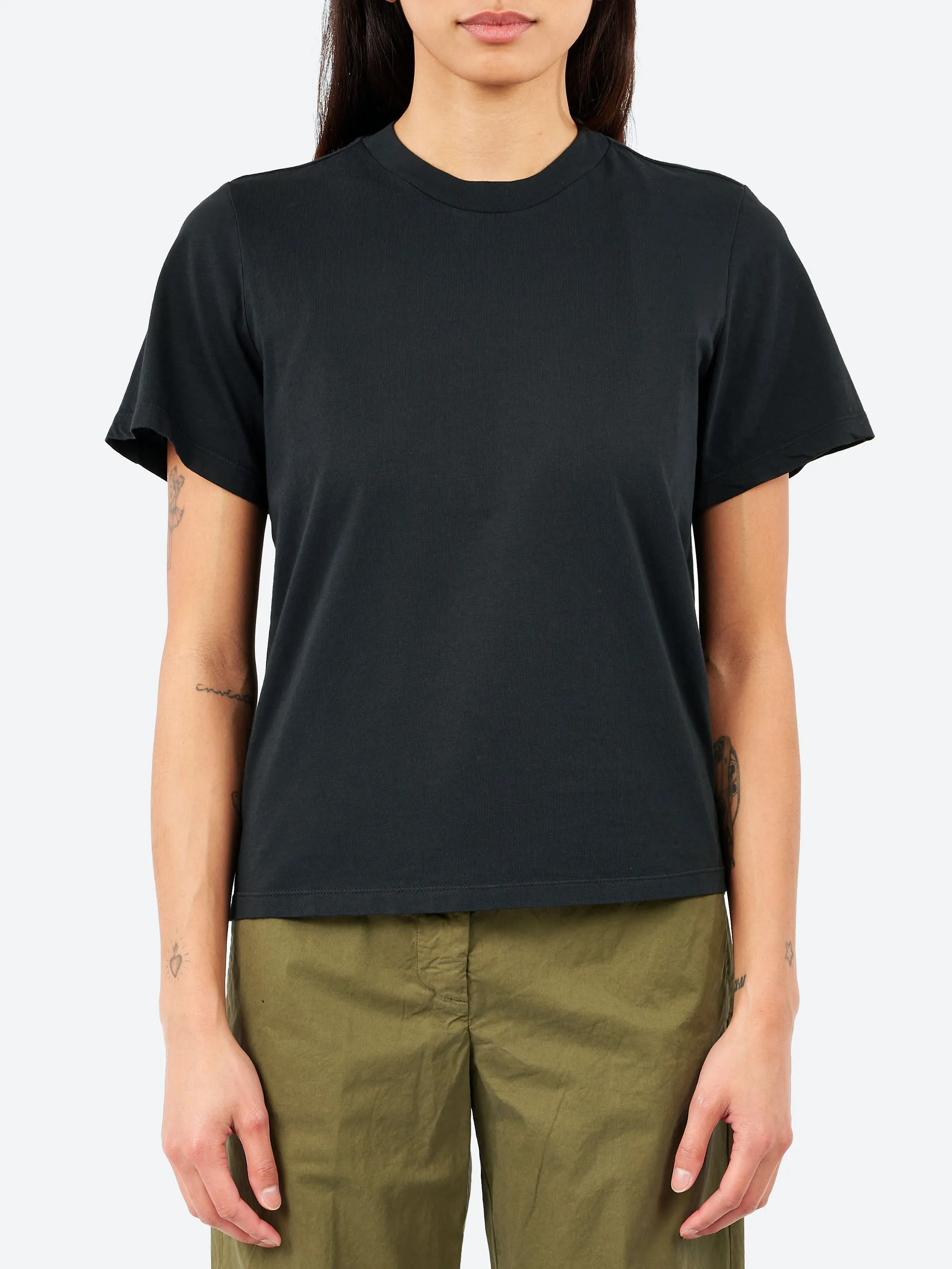 Unevenely-Dyed Cotton Jersey T-Shirt sold by gravitypope