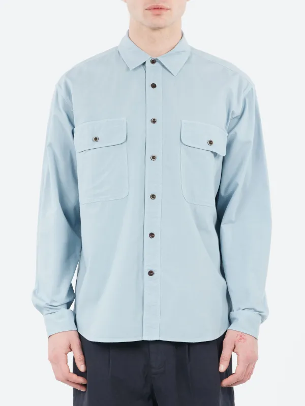 Garment Dyed Oxford Workwear Shirt sold by gravitypope