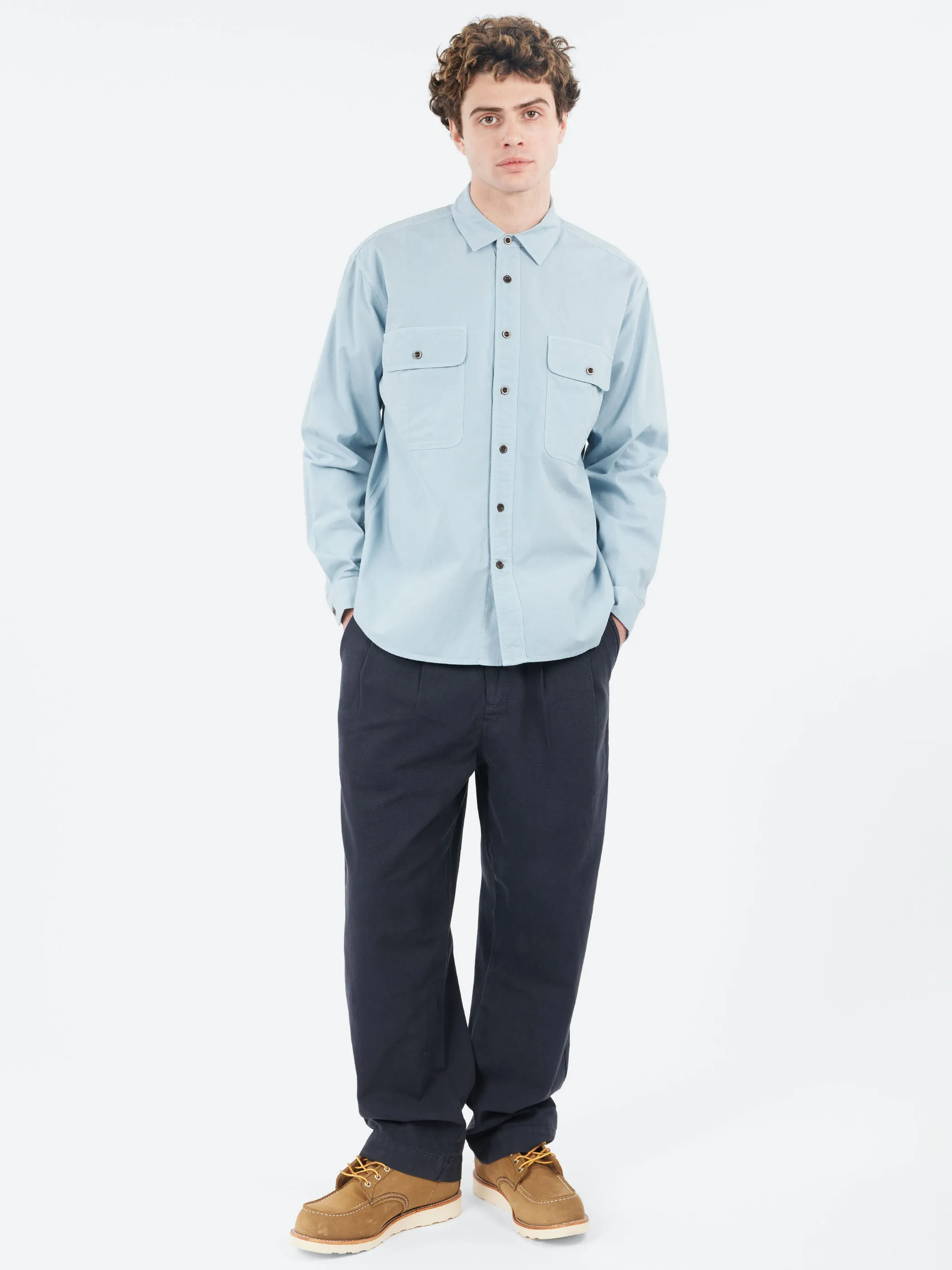 Garment Dyed Oxford Workwear Shirt sold by gravitypope product image thumbnail 2