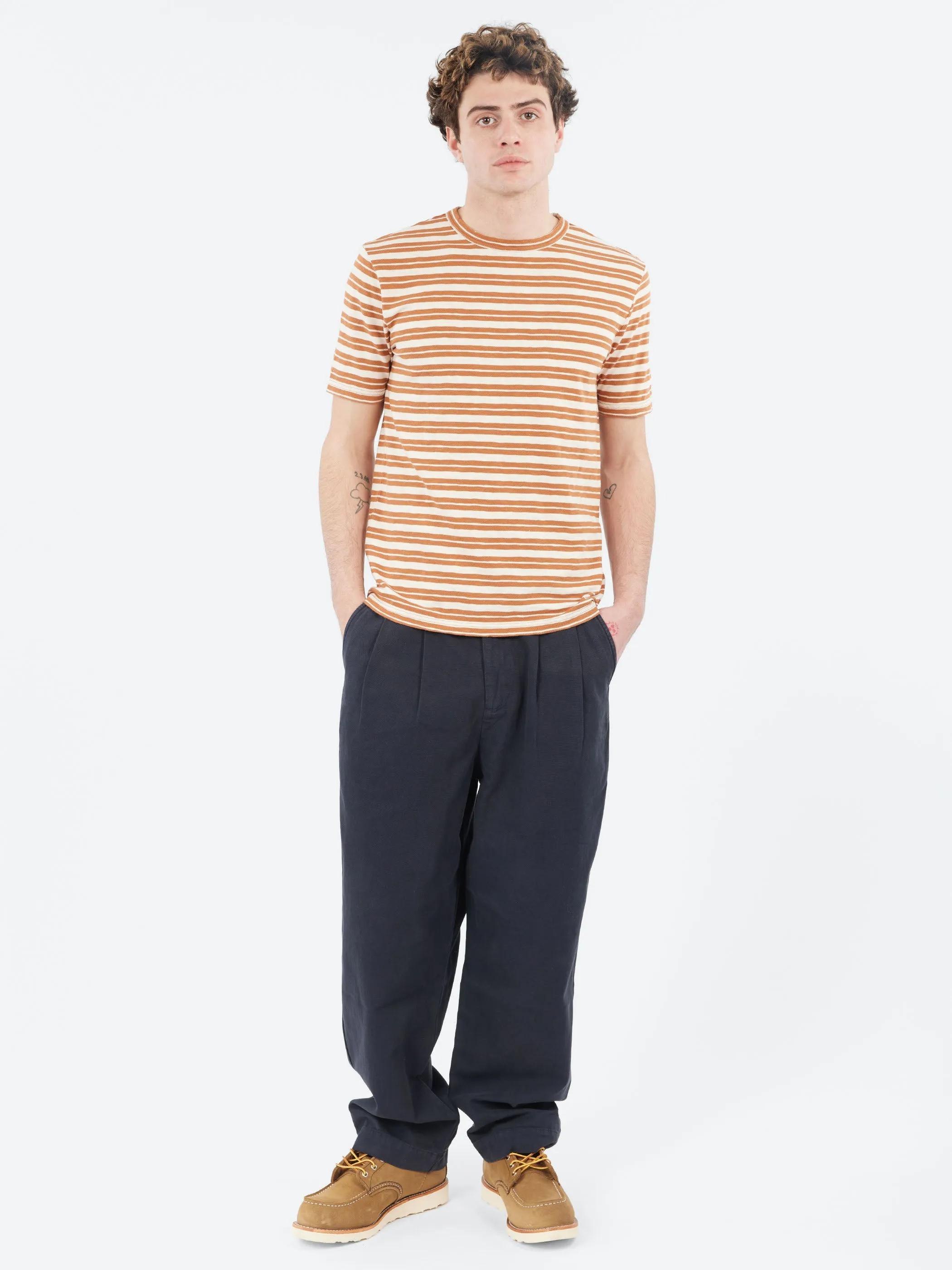 Theo Stripe Short Sleeve Tee sold by gravitypope product image thumbnail 2