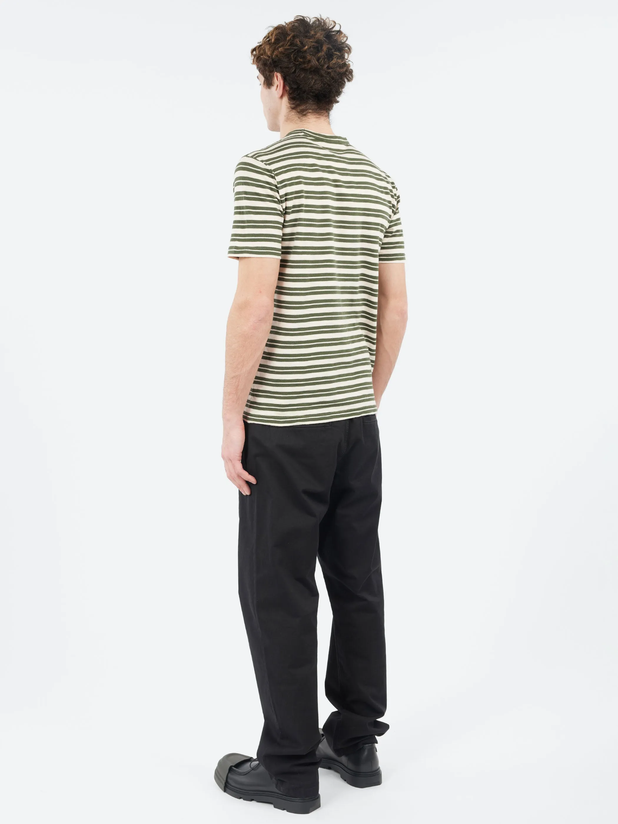 Theo Stripe Short Sleeve Tee sold by gravitypope product image thumbnail 3