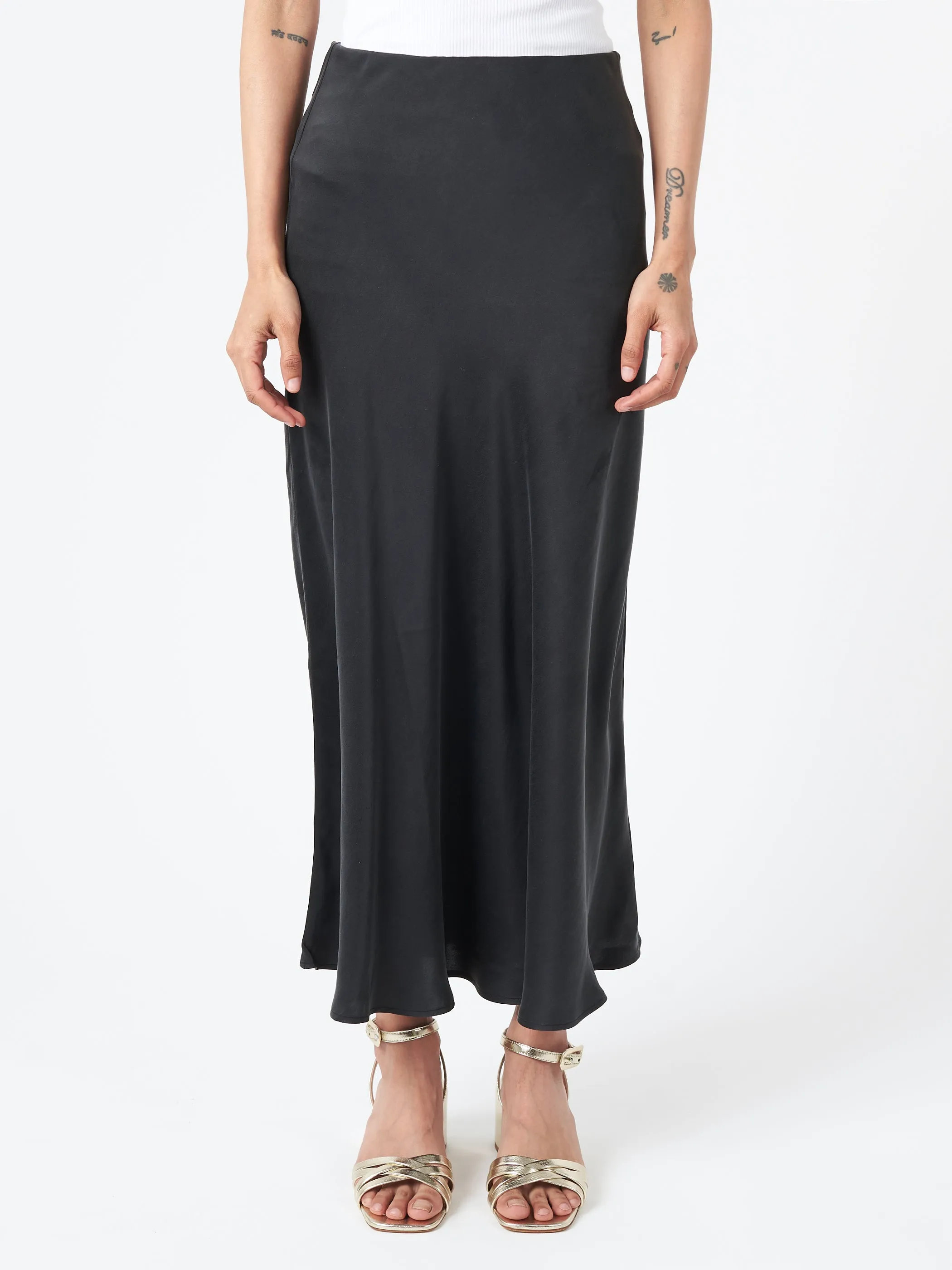 Long Bias Cut Skirt sold by gravitypope