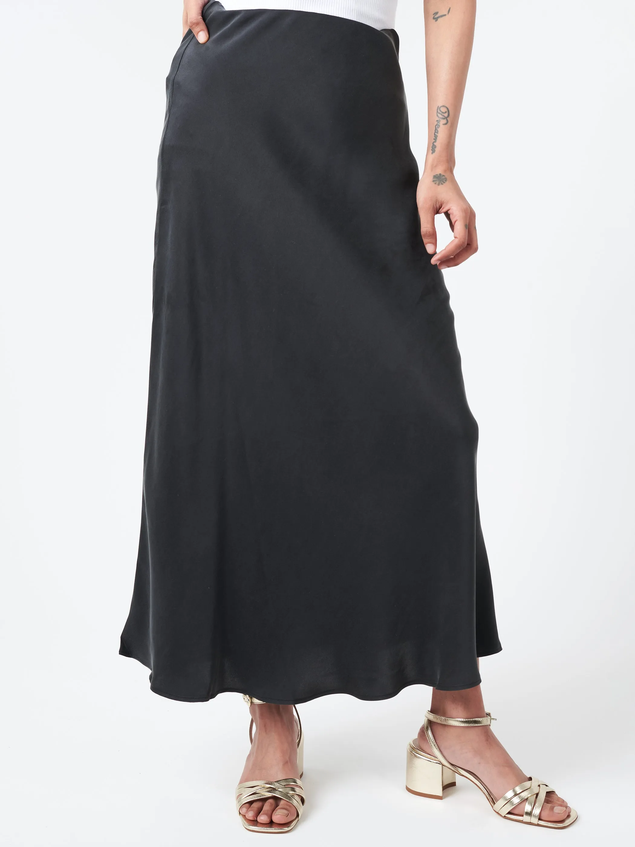 Long Bias Cut Skirt sold by gravitypope product image thumbnail 4