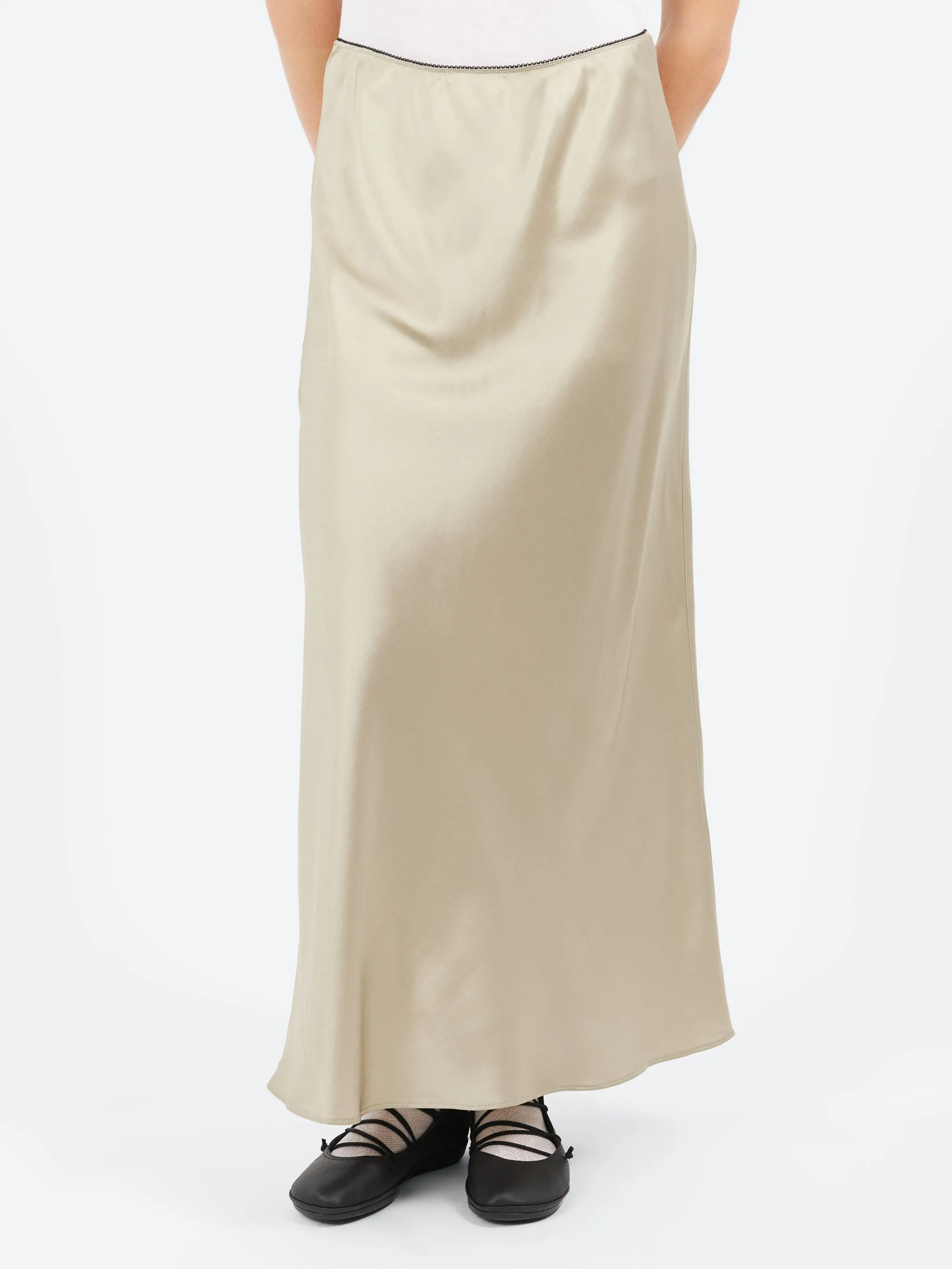Silk Slip Skirt sold by gravitypope product image thumbnail 4