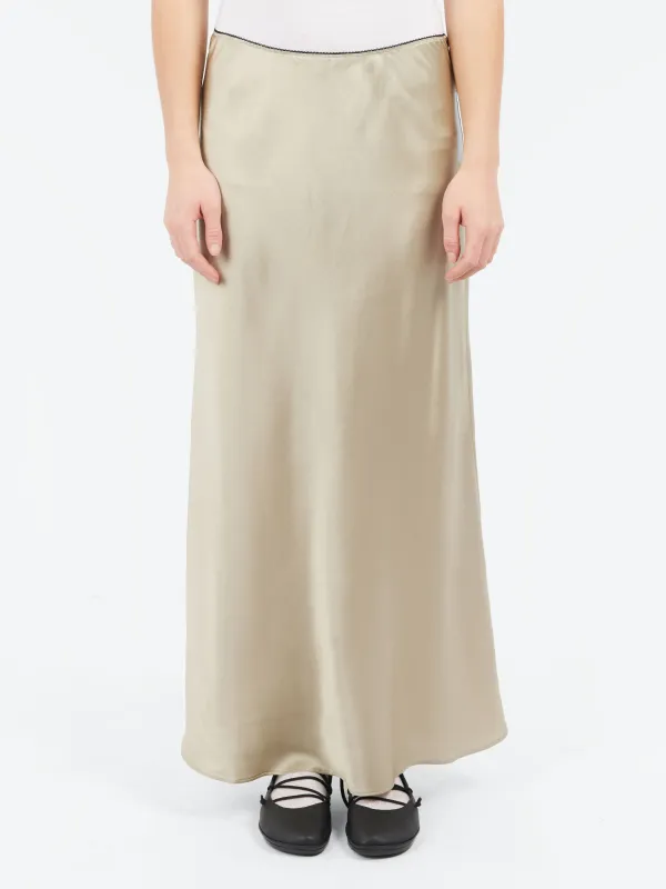 Silk Slip Skirt sold by gravitypope