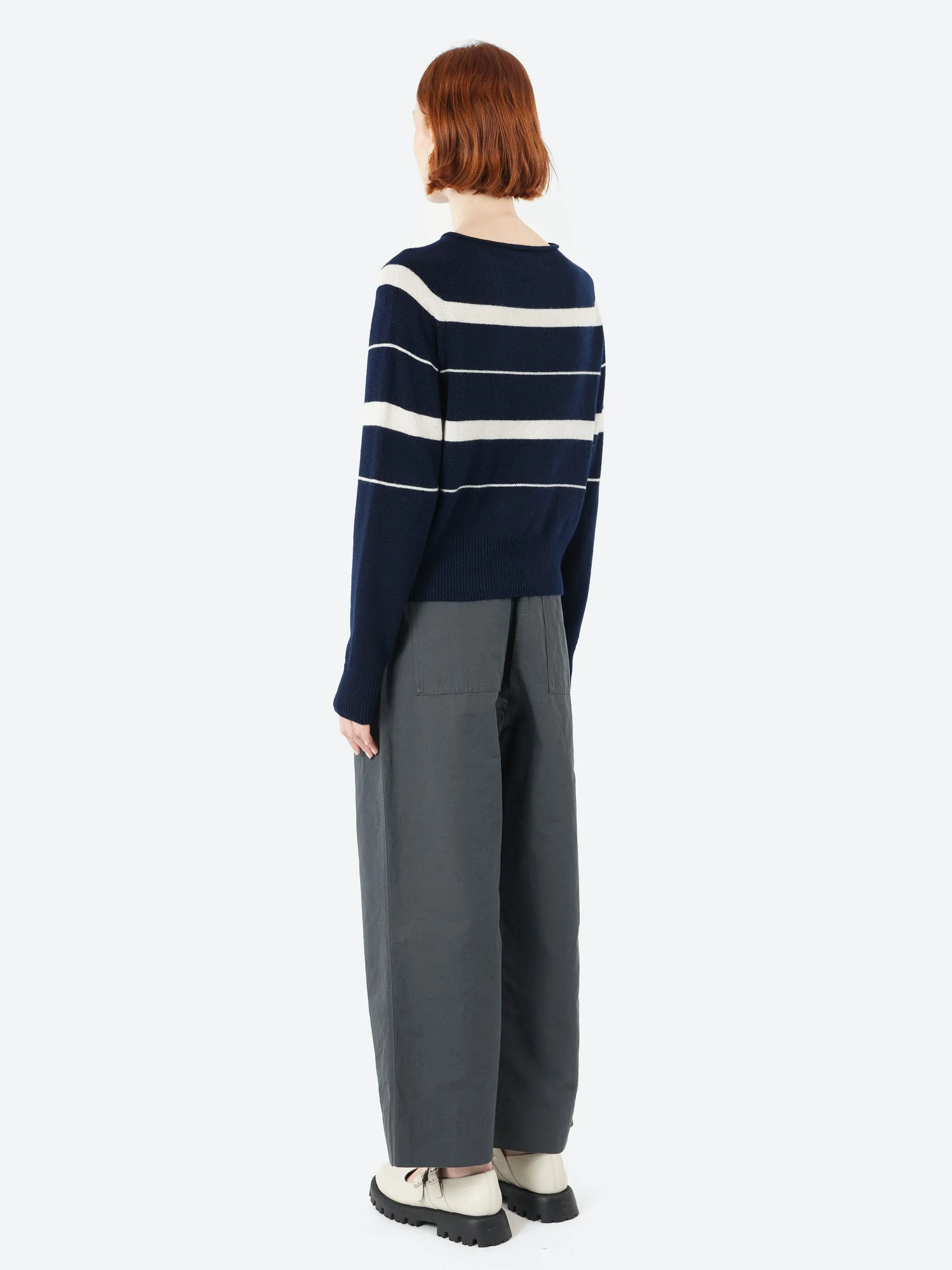 Striped Roll Edge Jumper sold by gravitypope product image thumbnail 3