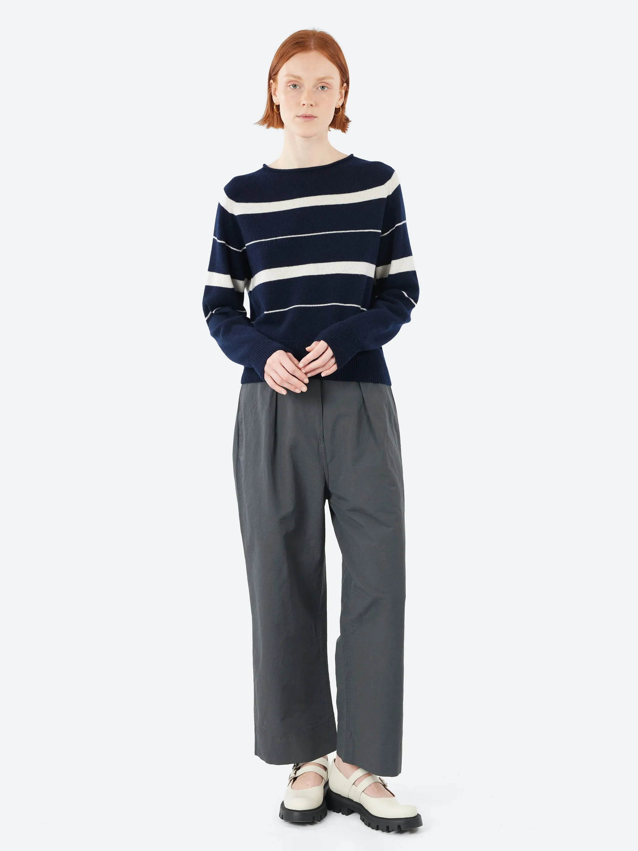 Striped Roll Edge Jumper sold by gravitypope product image thumbnail 2