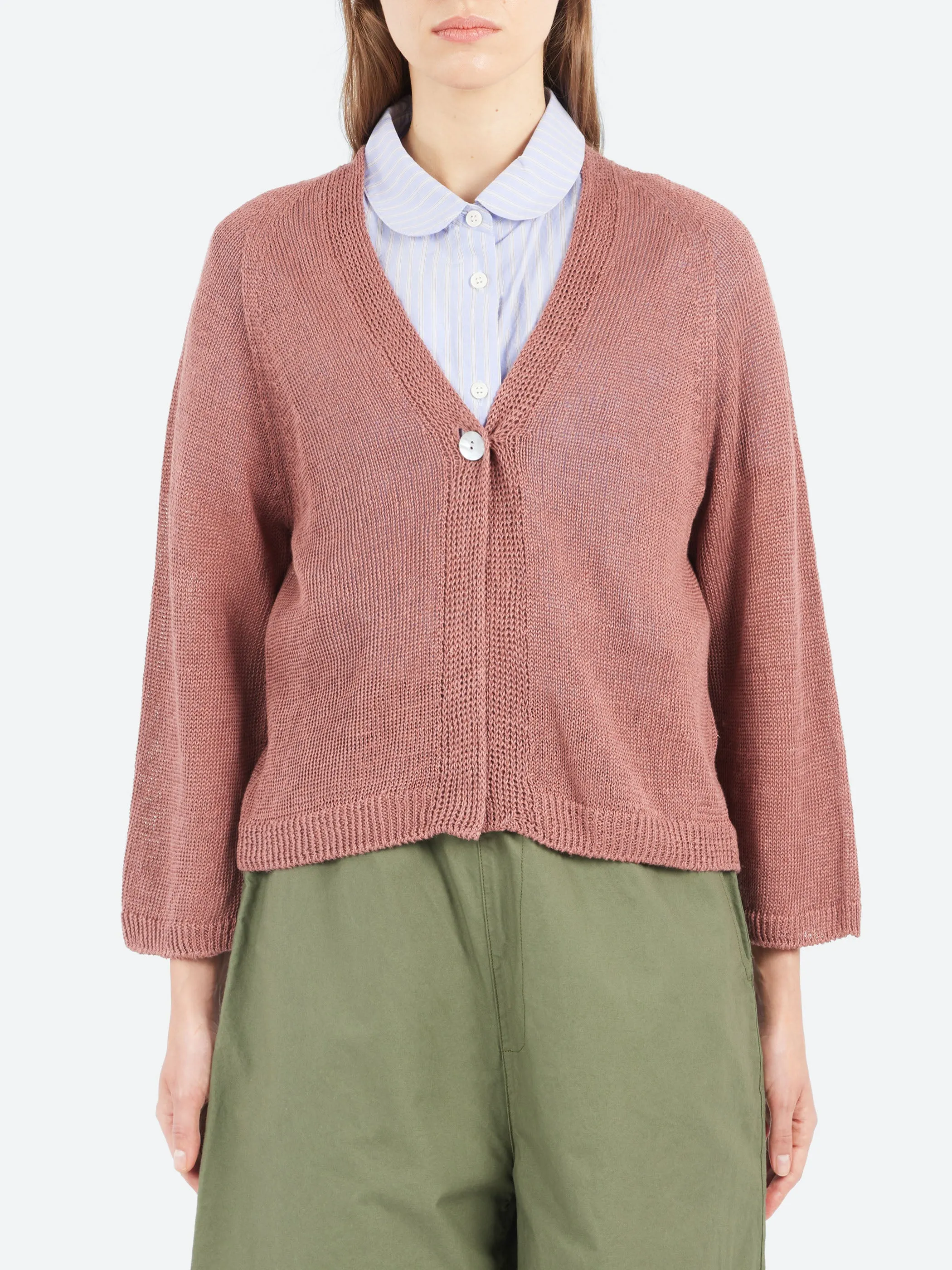 Linen Knit Cardigan sold by gravitypope