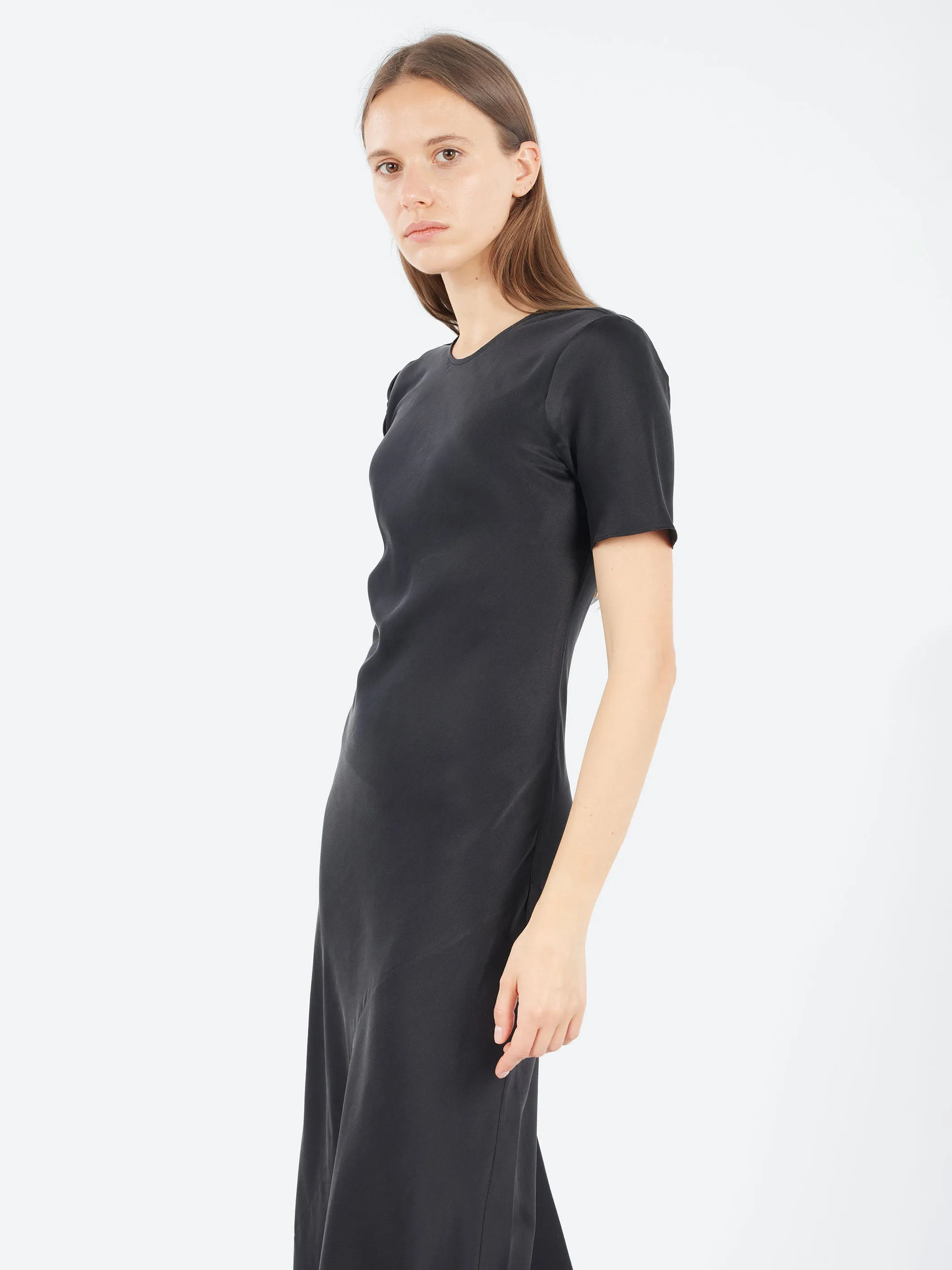 Short Sleeve Bias Dress sold by gravitypope product image thumbnail 2