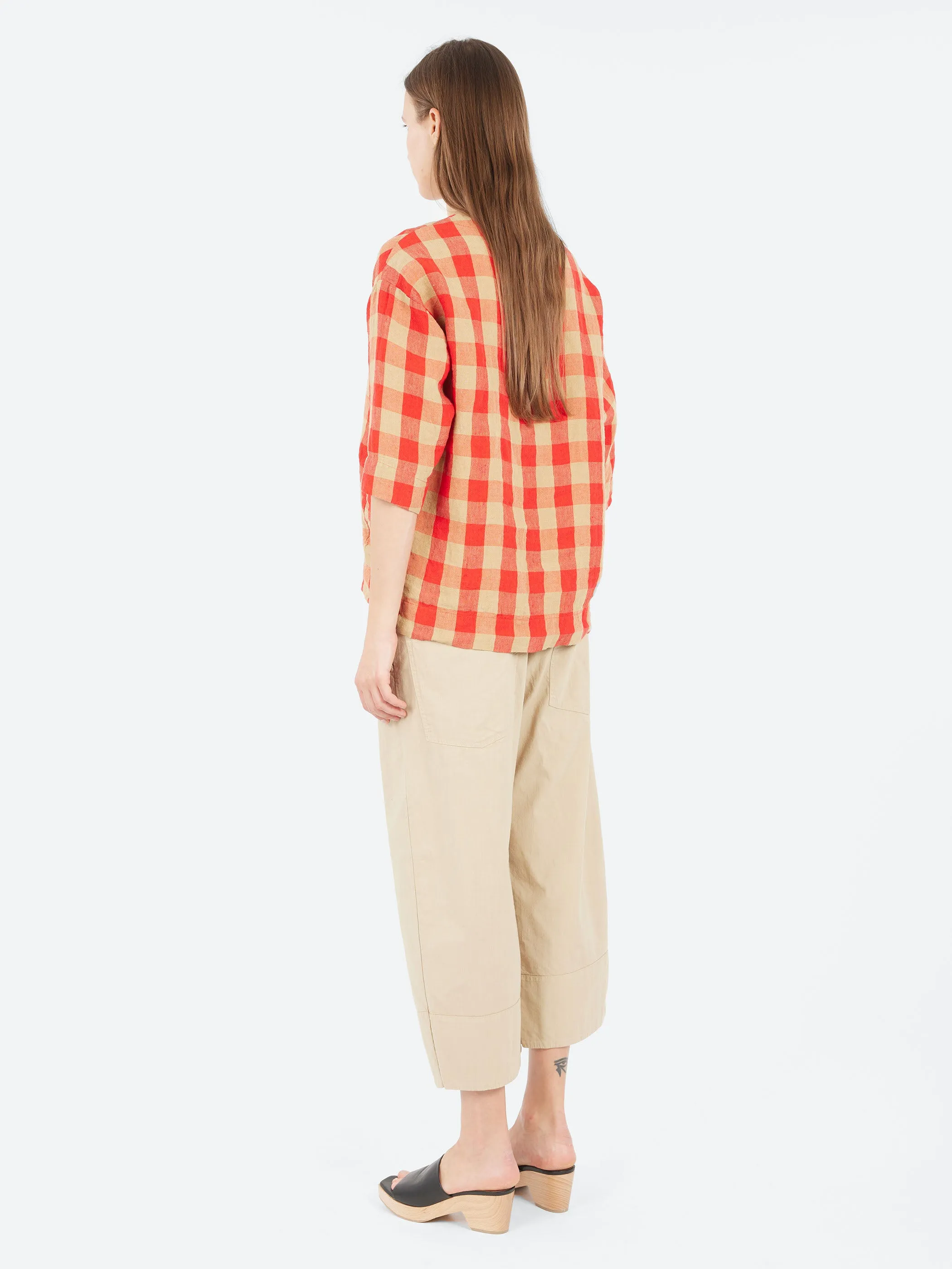 Big Gingham Blouse sold by gravitypope product image thumbnail 3