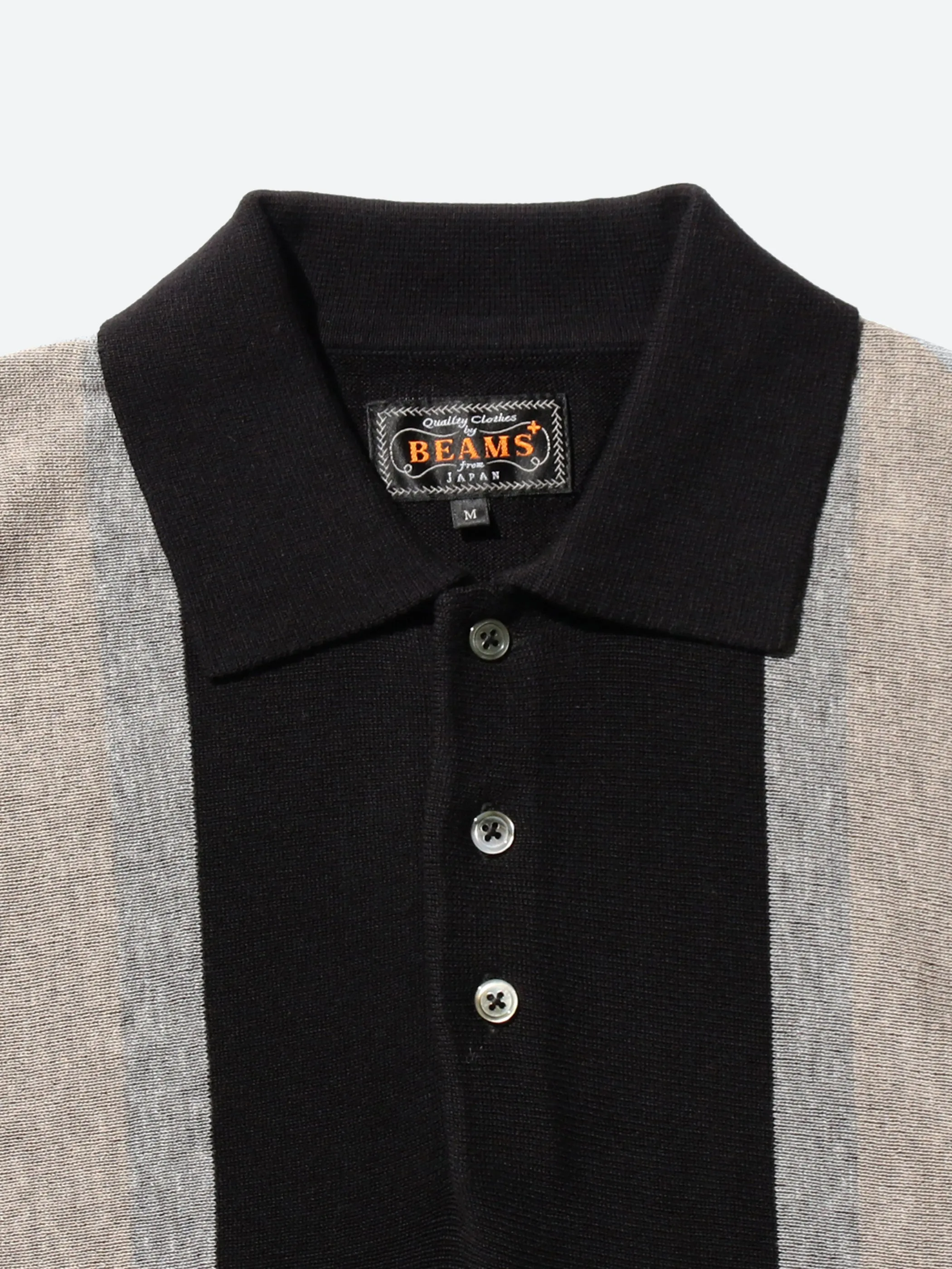 Stripe Knit Polo sold by gravitypope product image thumbnail 3