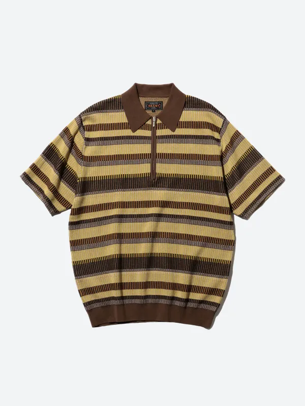 Half Zip Knit Polo sold by gravitypope