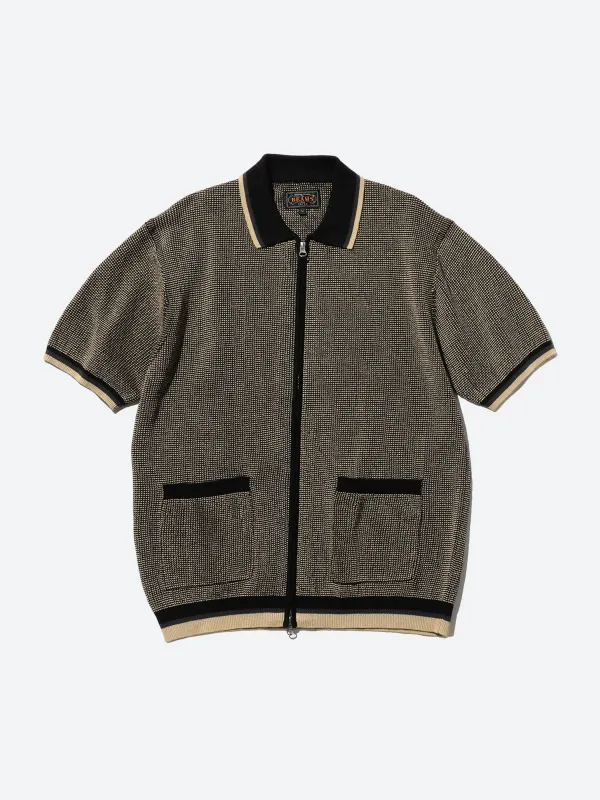 Zip Knit Polo sold by gravitypope