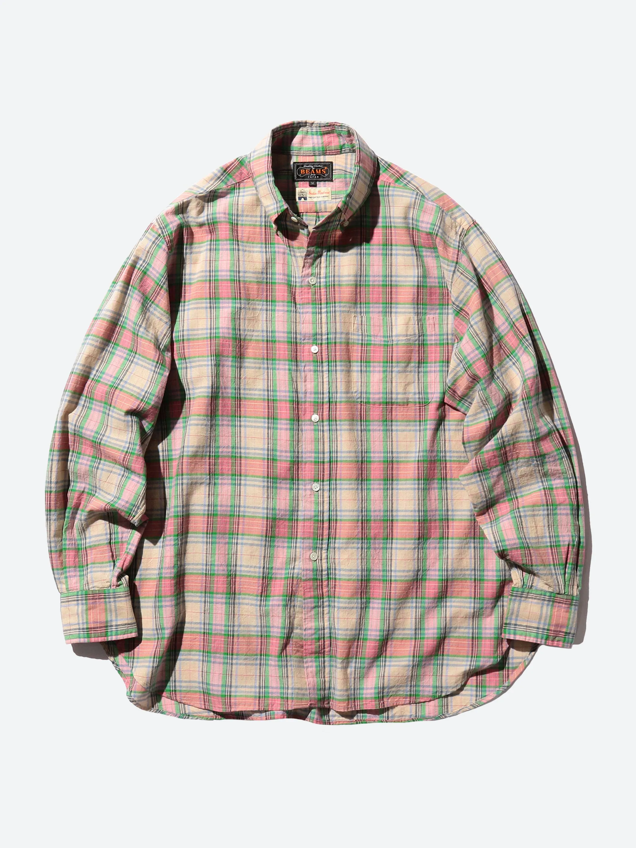 Classic Fit Madras Button-Down Shirt sold by gravitypope