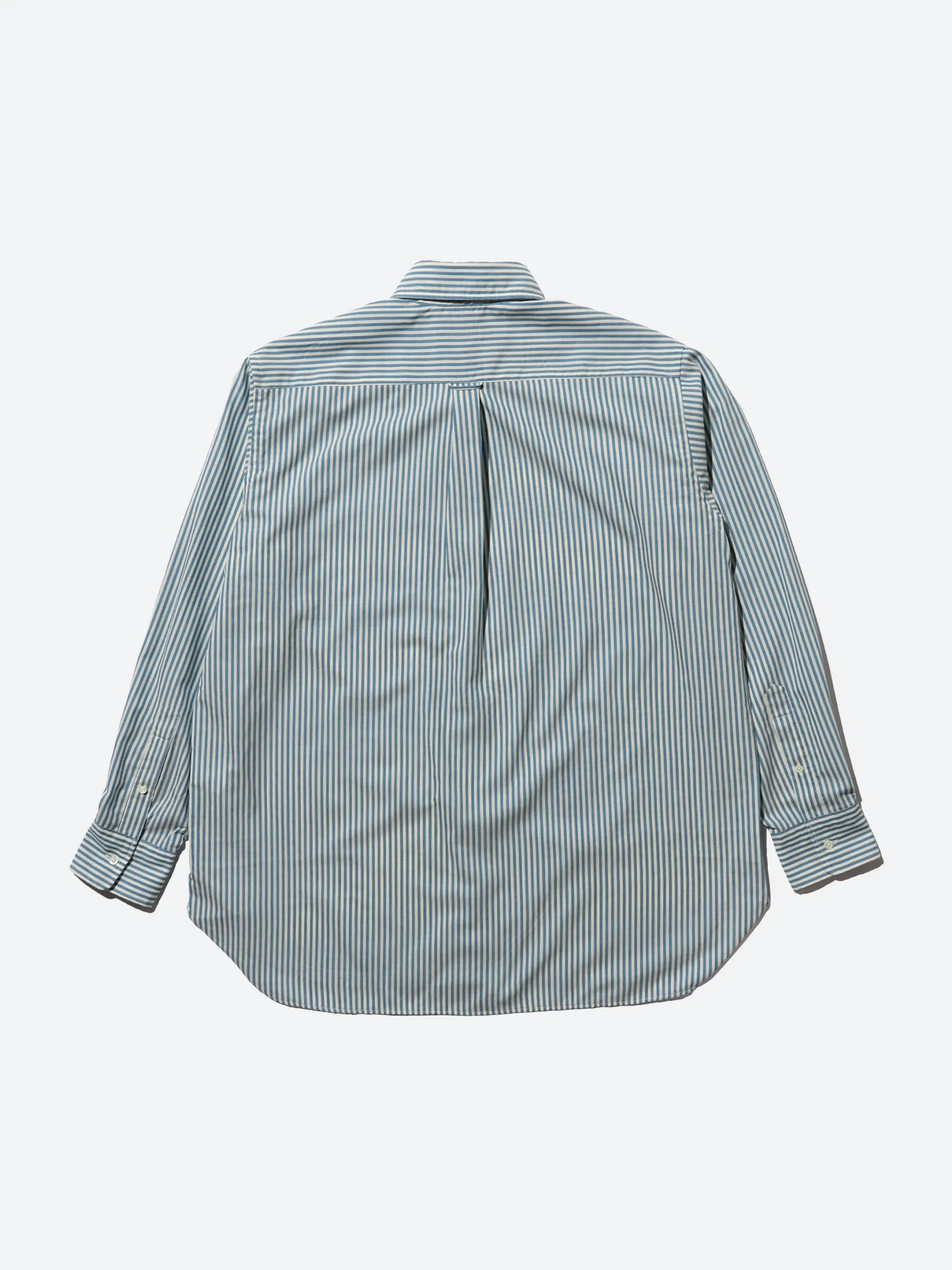 Classic Fit Wool Stripe Button Down Shirt sold by gravitypope product image thumbnail 2
