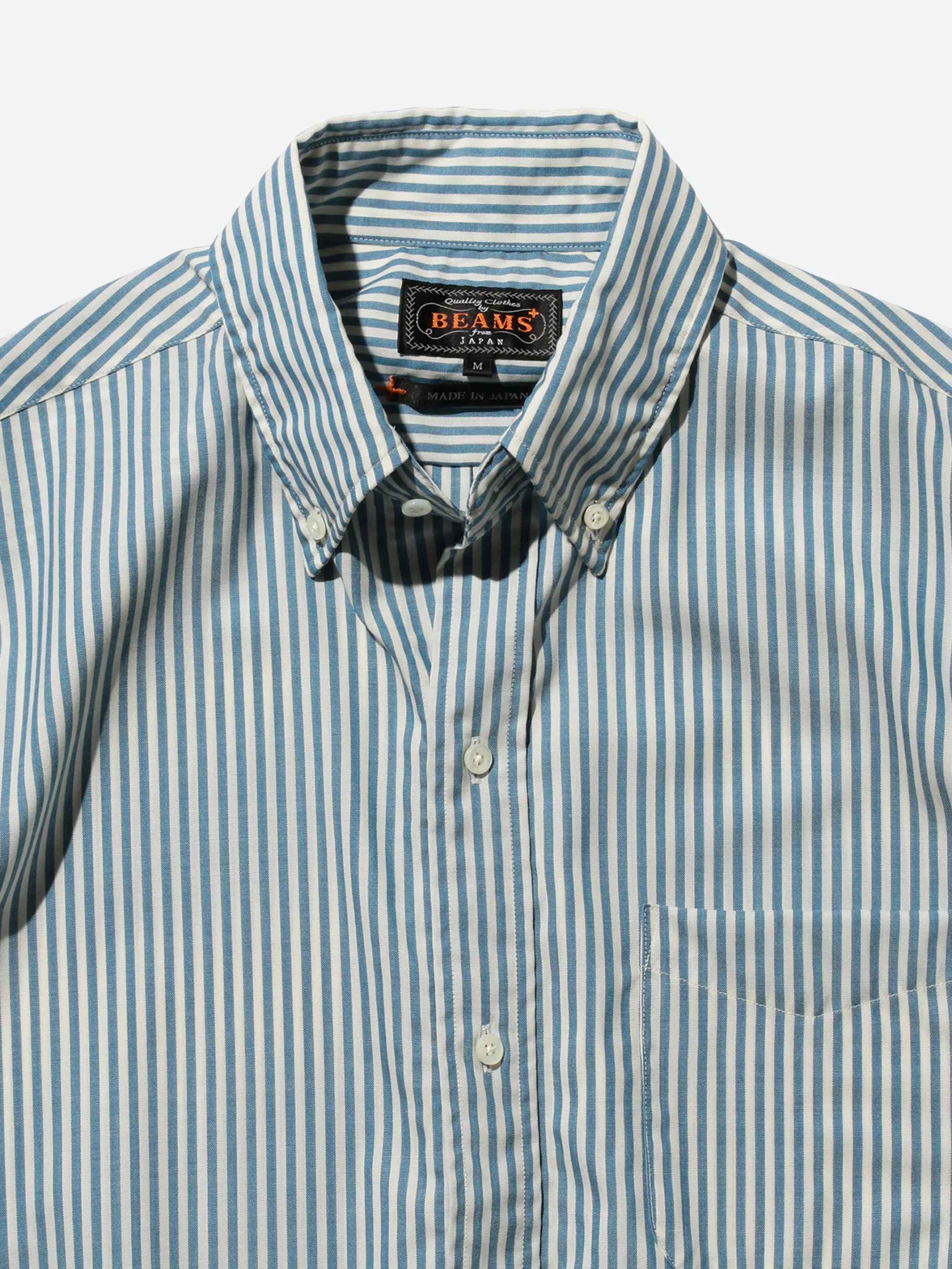Classic Fit Wool Stripe Button Down Shirt sold by gravitypope product image thumbnail 3