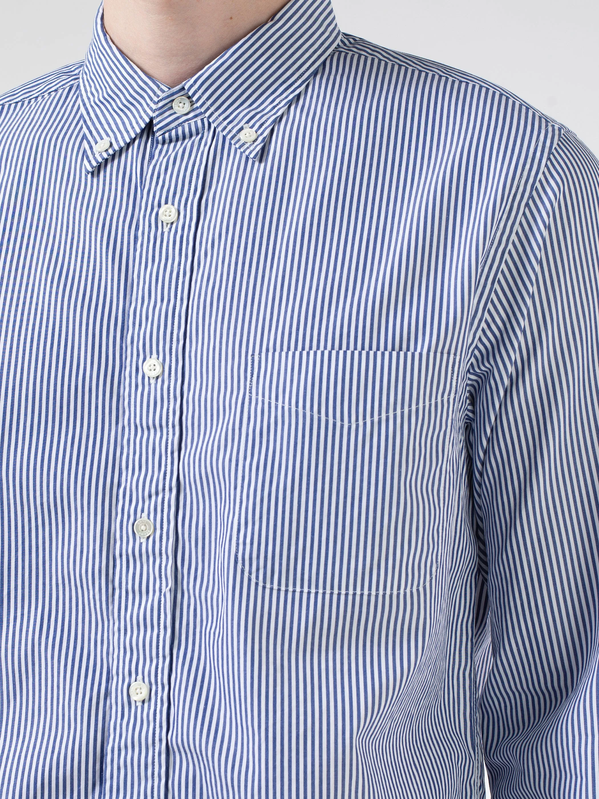 Cotton Broad London Stripe Button Down Shirt sold by gravitypope product image thumbnail 2
