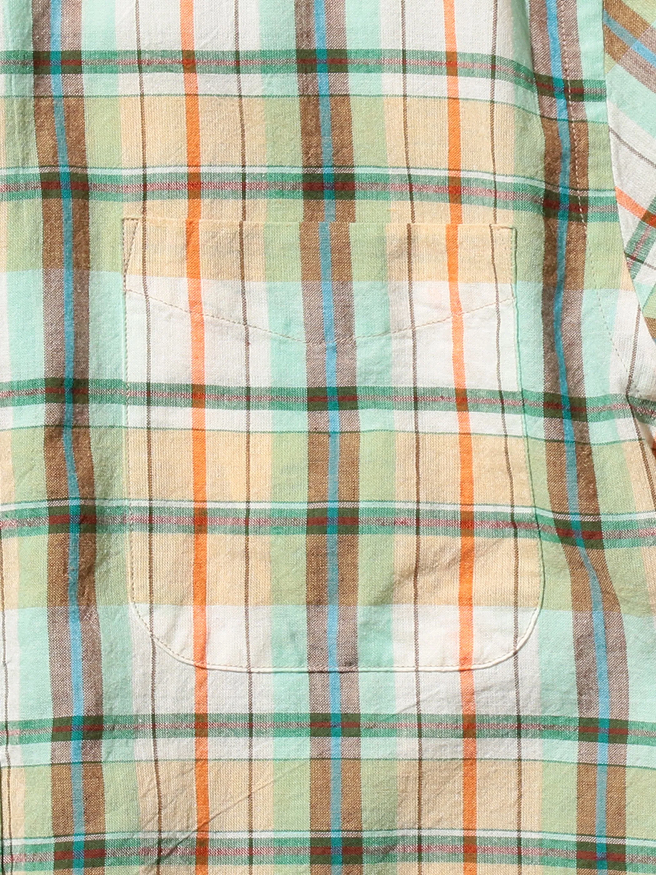 Madras Button Down Shirt sold by gravitypope product image thumbnail 4