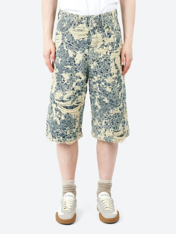 Loose Fit Denim Short sold by gravitypope