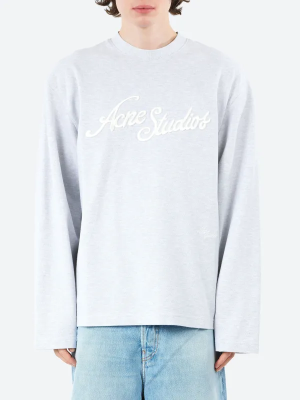 Relaxed Fit Logo Long Sleeve T-Shirt sold by gravitypope
