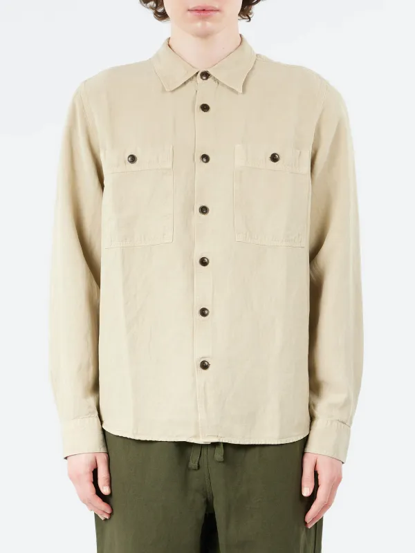 Patch Pocket Shirt made by TOAST