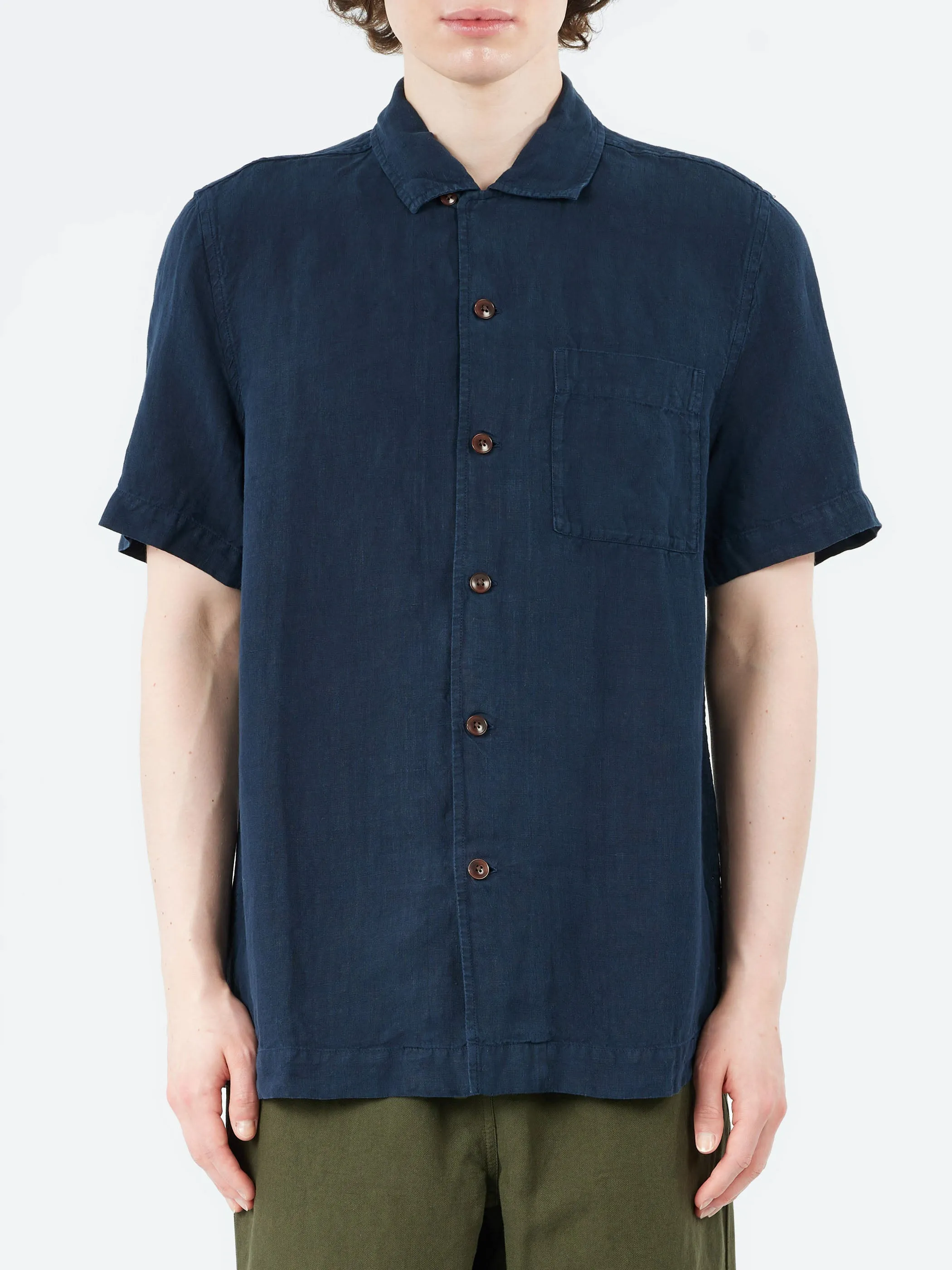 Linen Short Sleeve Shirt sold by gravitypope