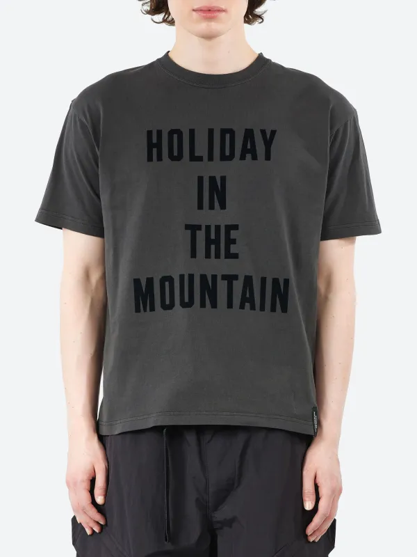 Holiday In The Mountain T-Shirt sold by gravitypope