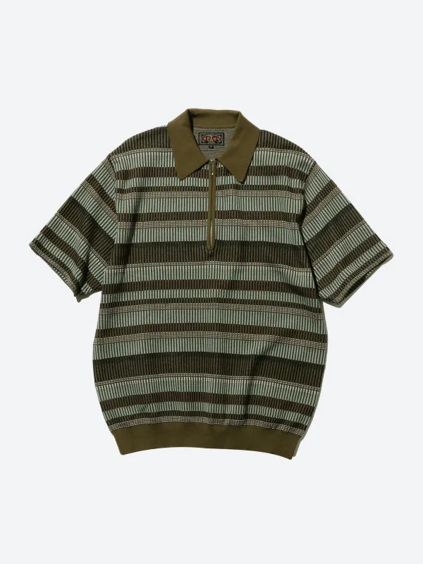Half Zip Knit Polo sold by gravitypope