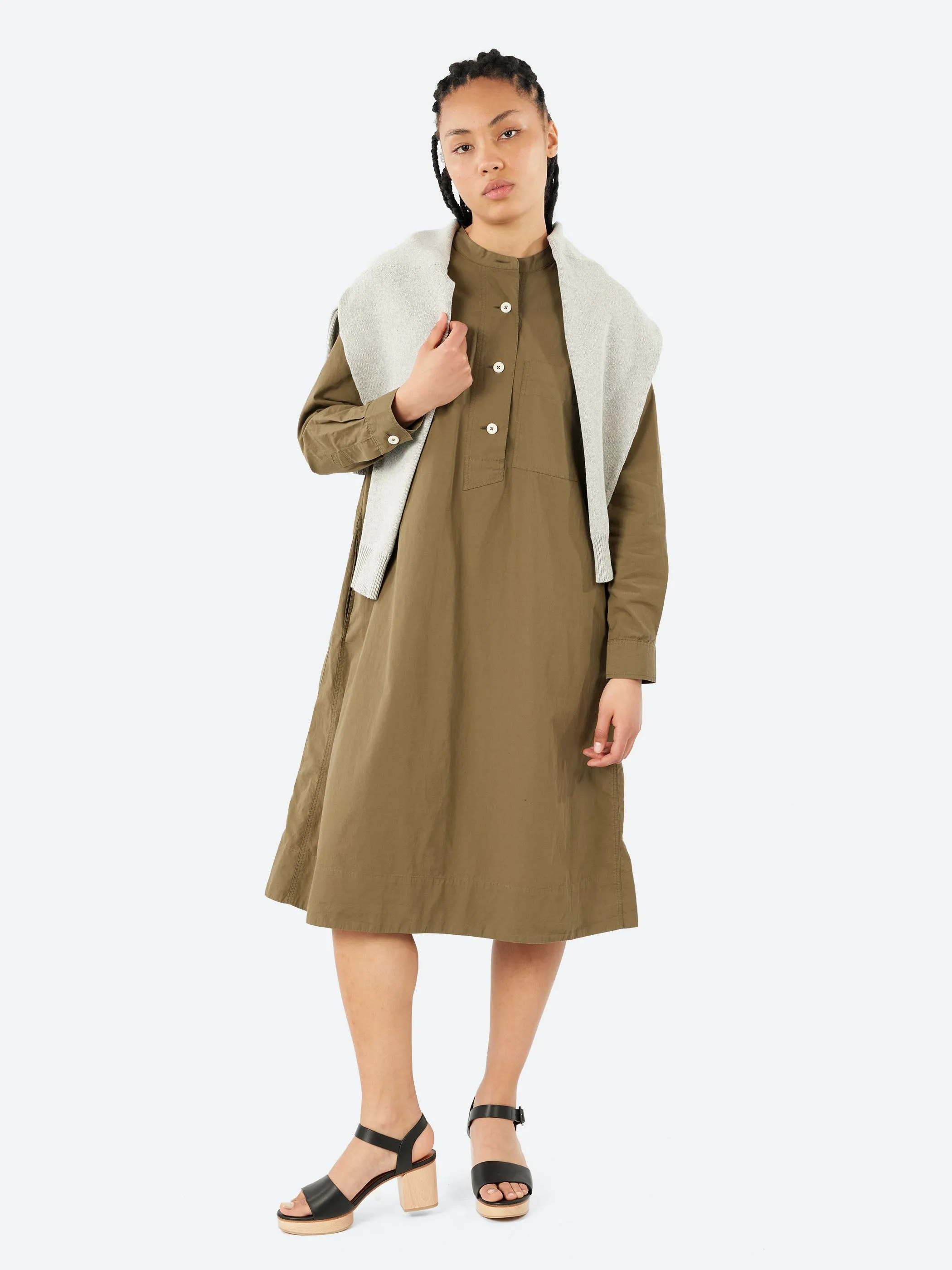 MHL Collarless Swing Dress sold by gravitypope product image thumbnail 2