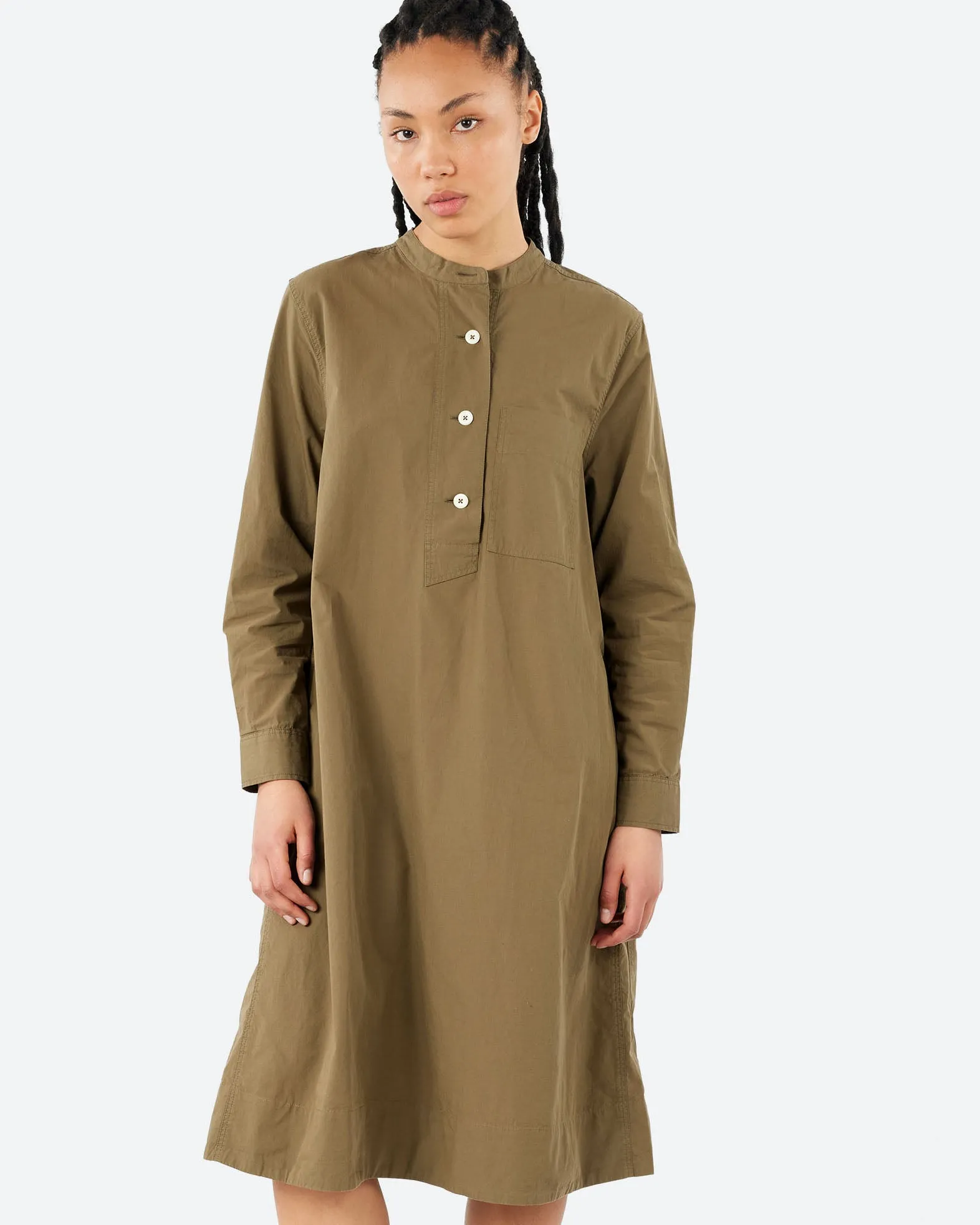 MHL Collarless Swing Dress sold by gravitypope product image thumbnail 4