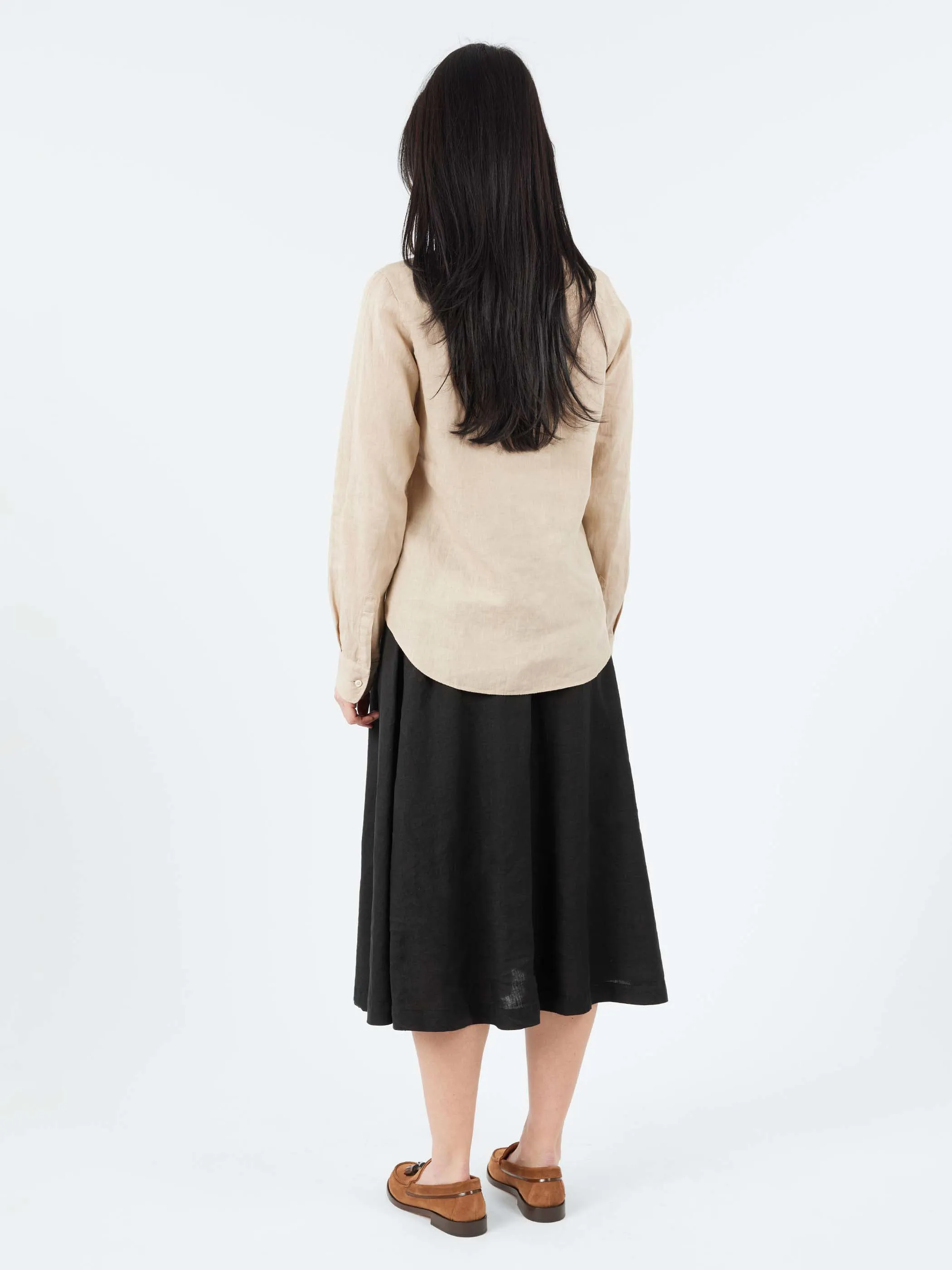 Garment Dyed Linen Shirt sold by gravitypope product image thumbnail 3